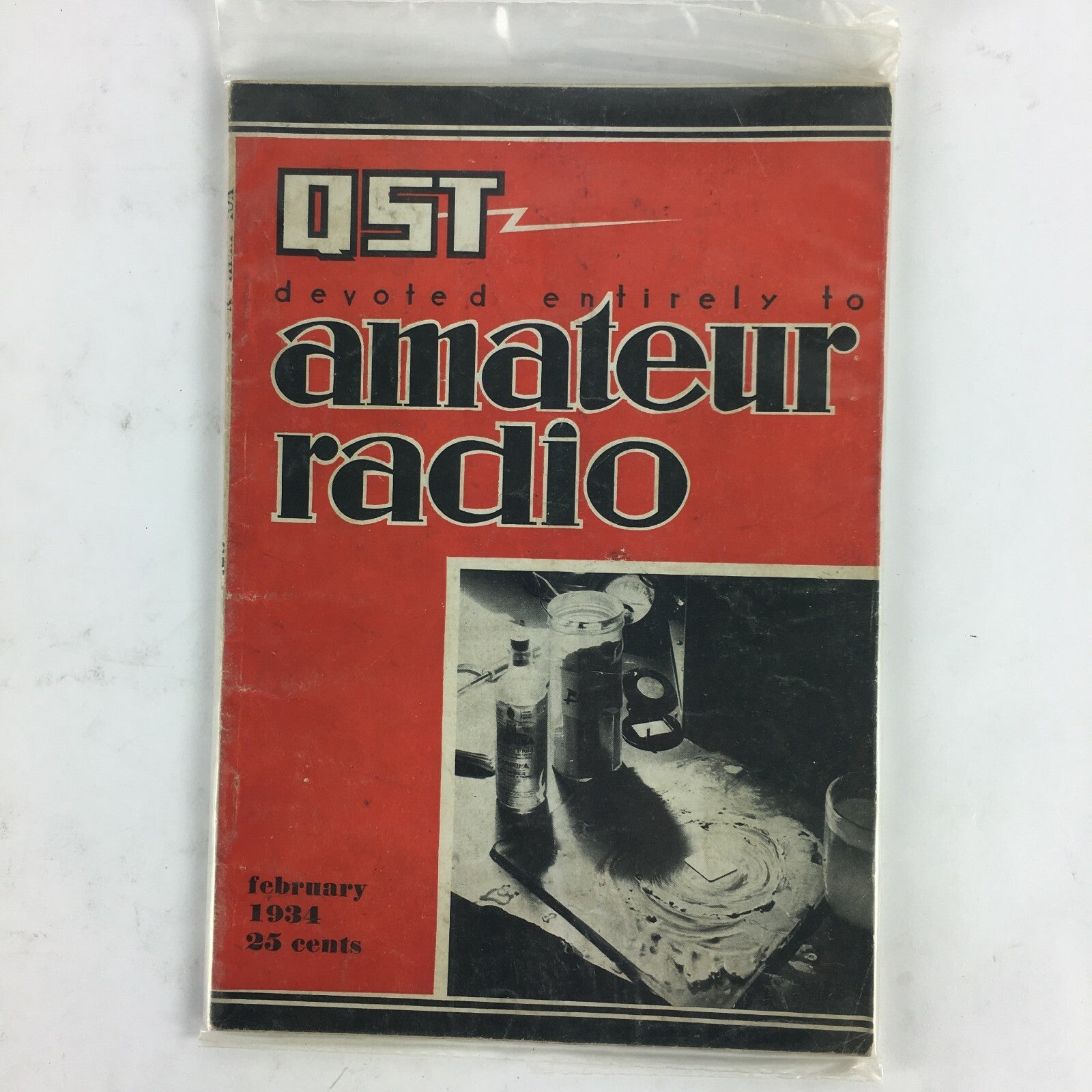 February 1934 QST devoted entirely to Amateur Radio Magazine