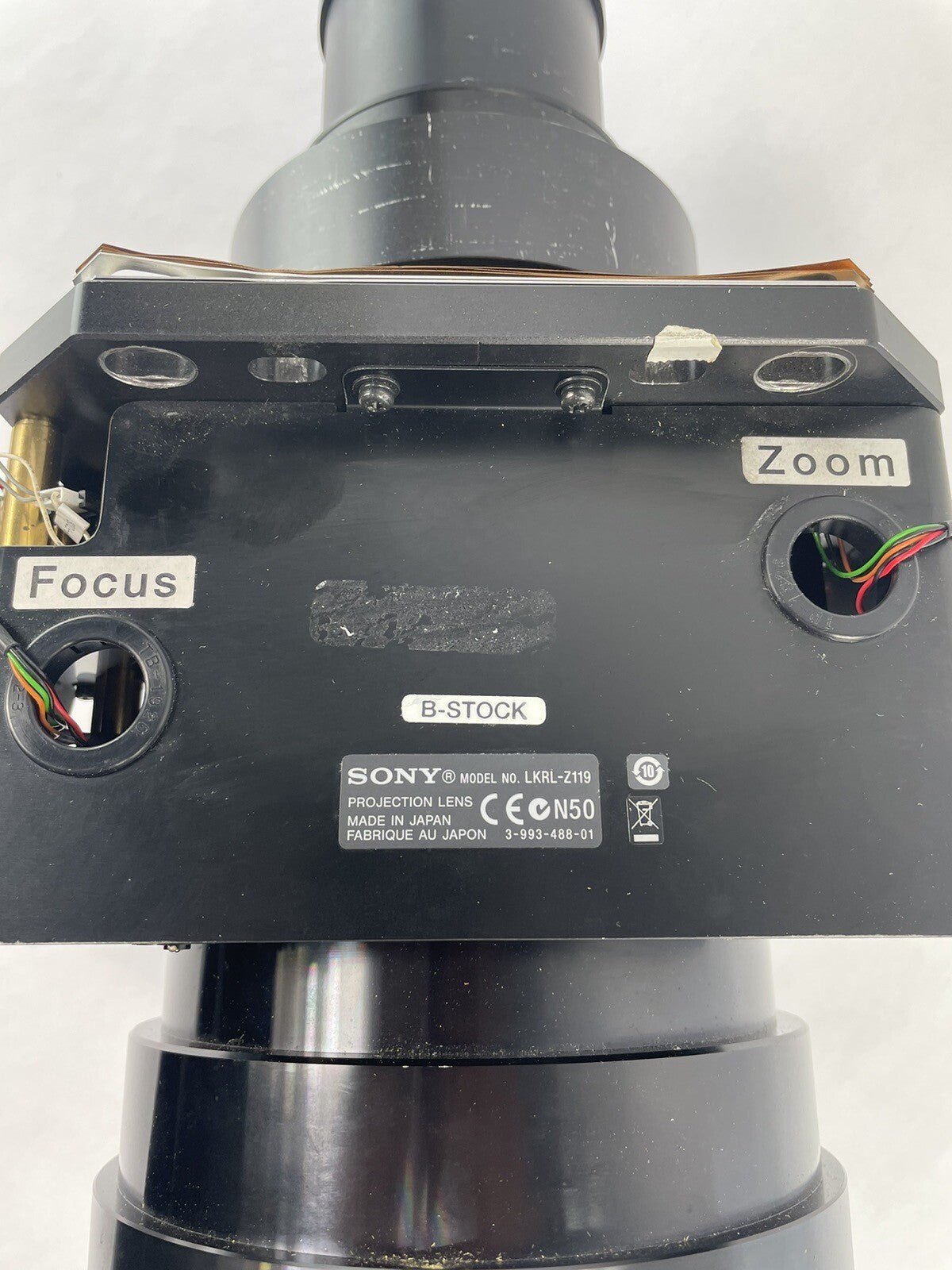 Sony LKRL-Z119 1.81x to 2.94x Projector Zoom Lens 4K Digital Cinema DCP SRX-R320