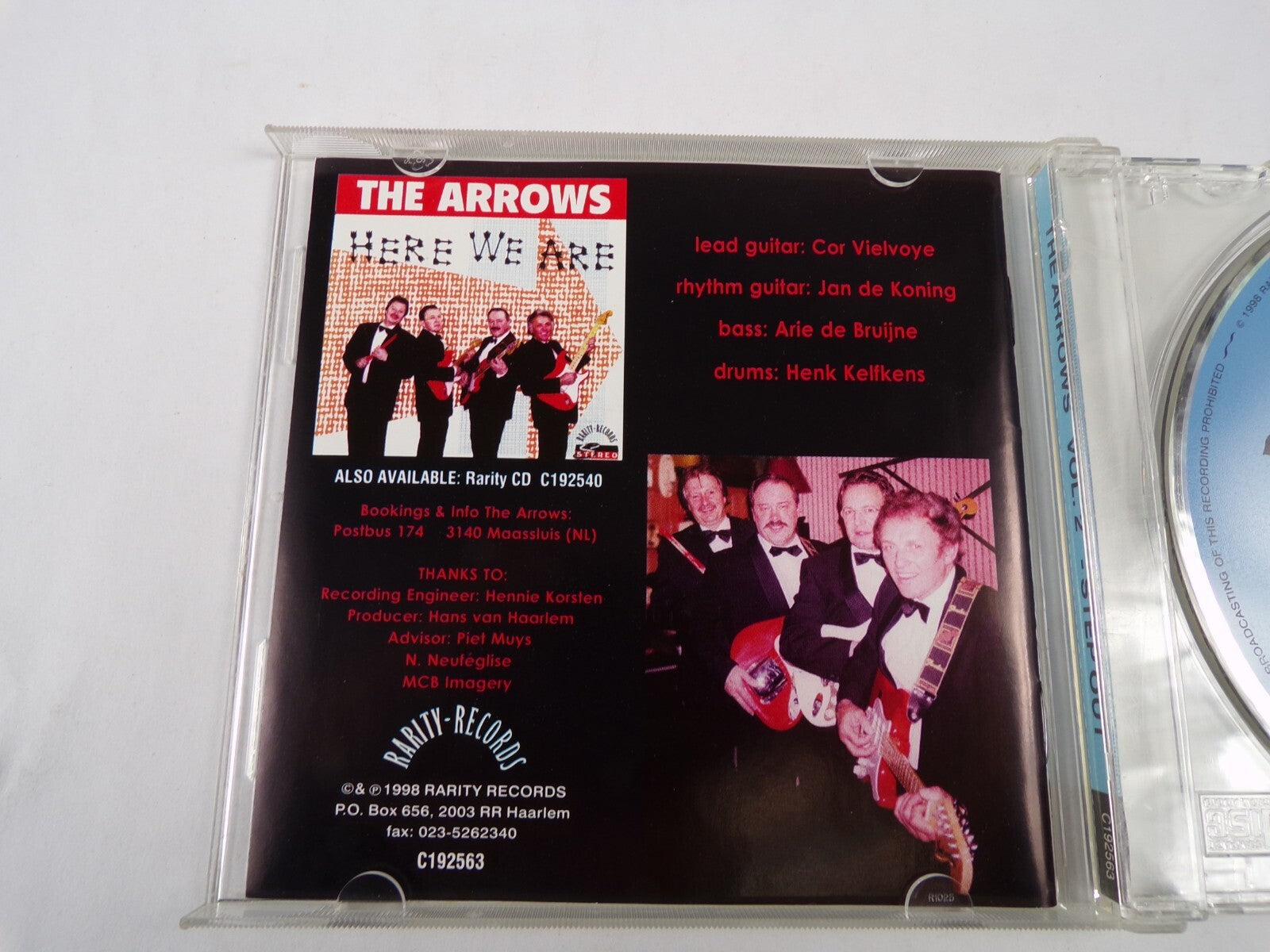 The Arrows Vol 2 Step Out Custom Made Outa In Die Langpad Twangy Strat CD#58