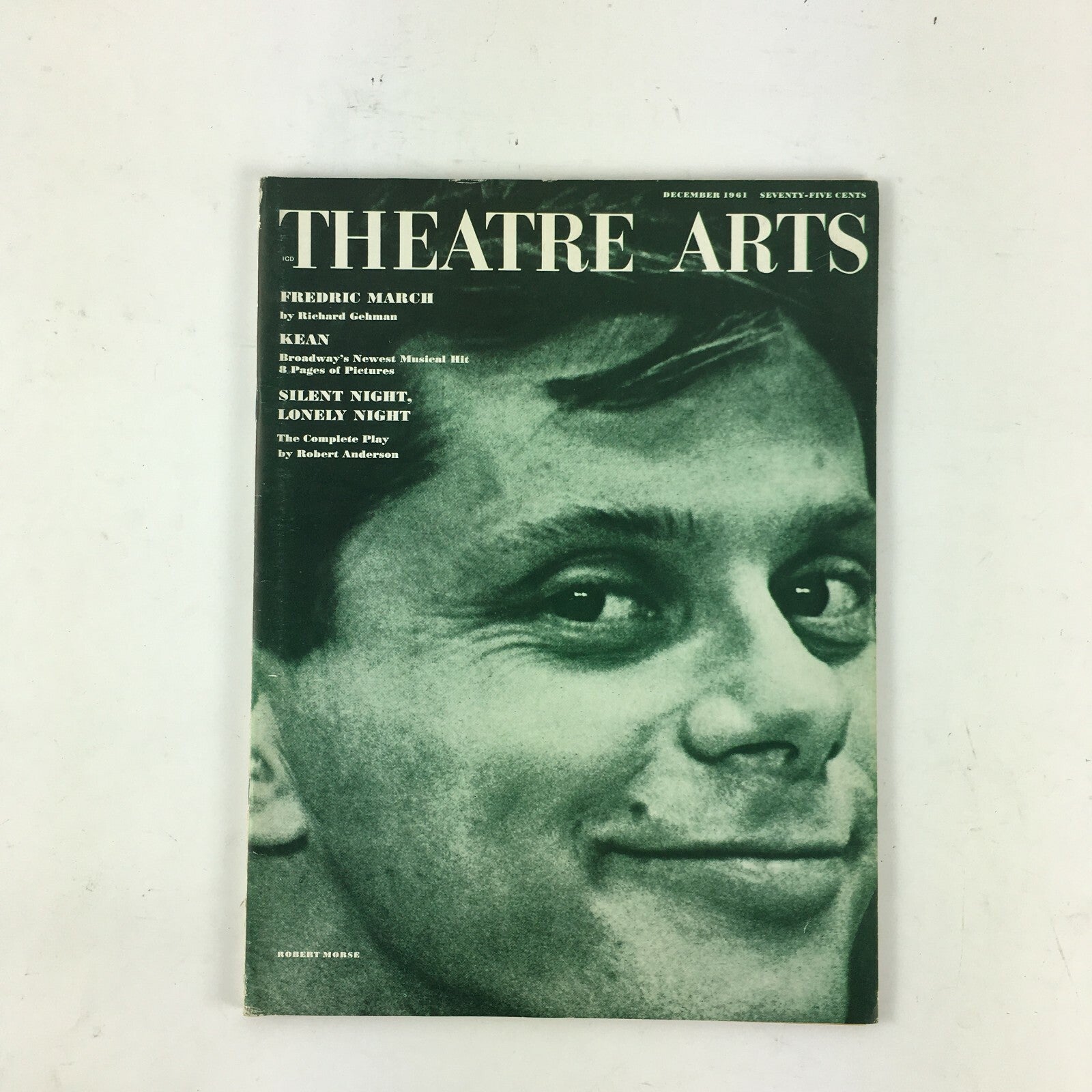 December1961 Theatre Arts Magazine FredricMarch by RichardGehman Robert Anderson