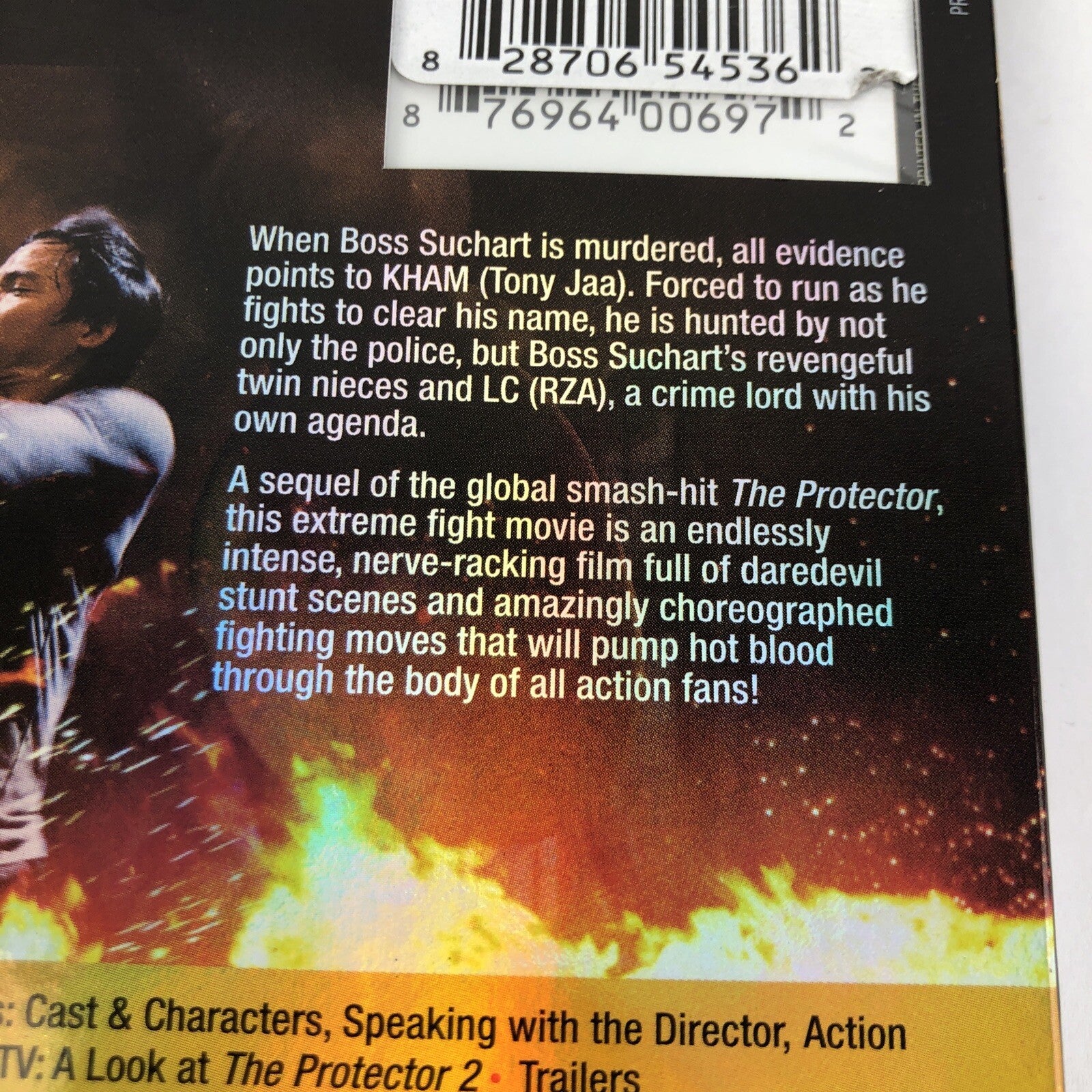 The Protector 2 (DVD, Video 2013) NEW w Slipcover Tony Jaa RZA of Wu Tang Clan