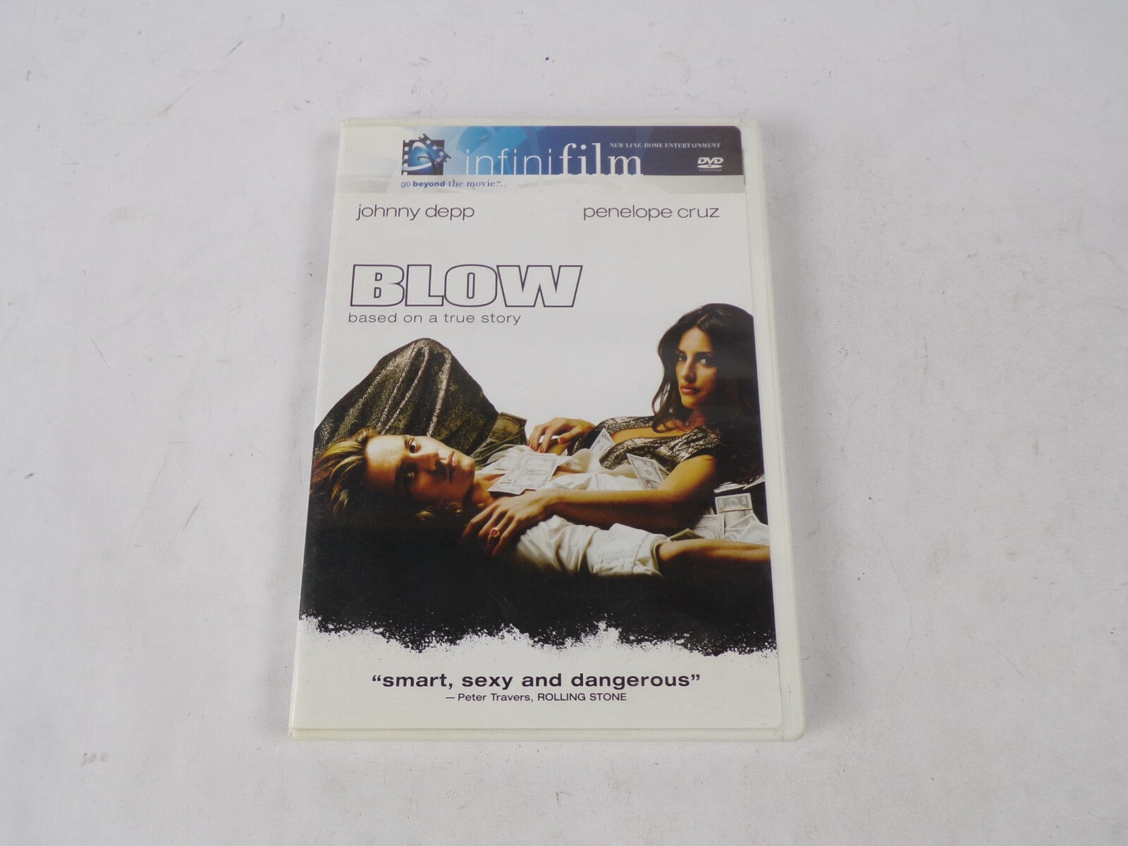Blow Based On A True Story Infinifilm "Smart, Sexy And Dangerous" DVD Movies