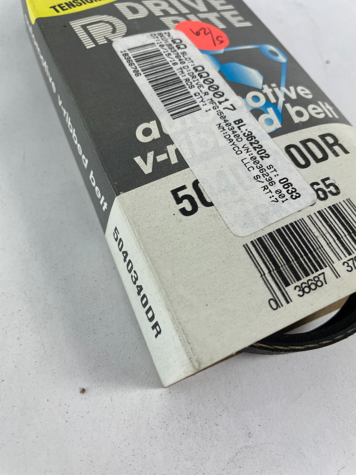 OEM Dayco Drive Rite 5040390DR 4PK098 Check Belt Tensioner A10