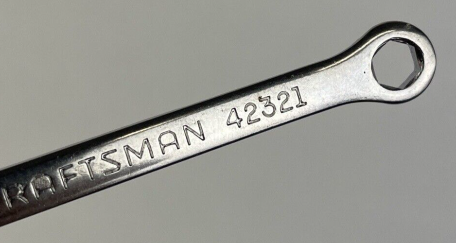 3 x Craftsman 3/16" 15/64" 5/16" Combination 6 Pt Ignition Midget Wrench Lot