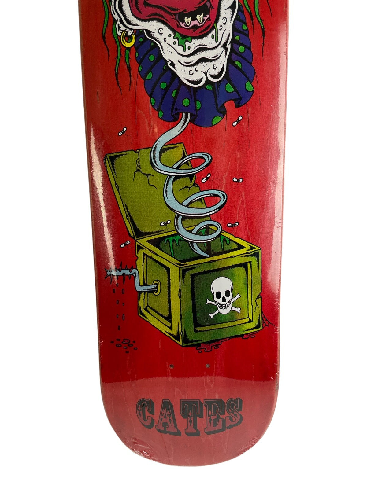 Dan Cates Jack in the Box Clown RED Death Sk