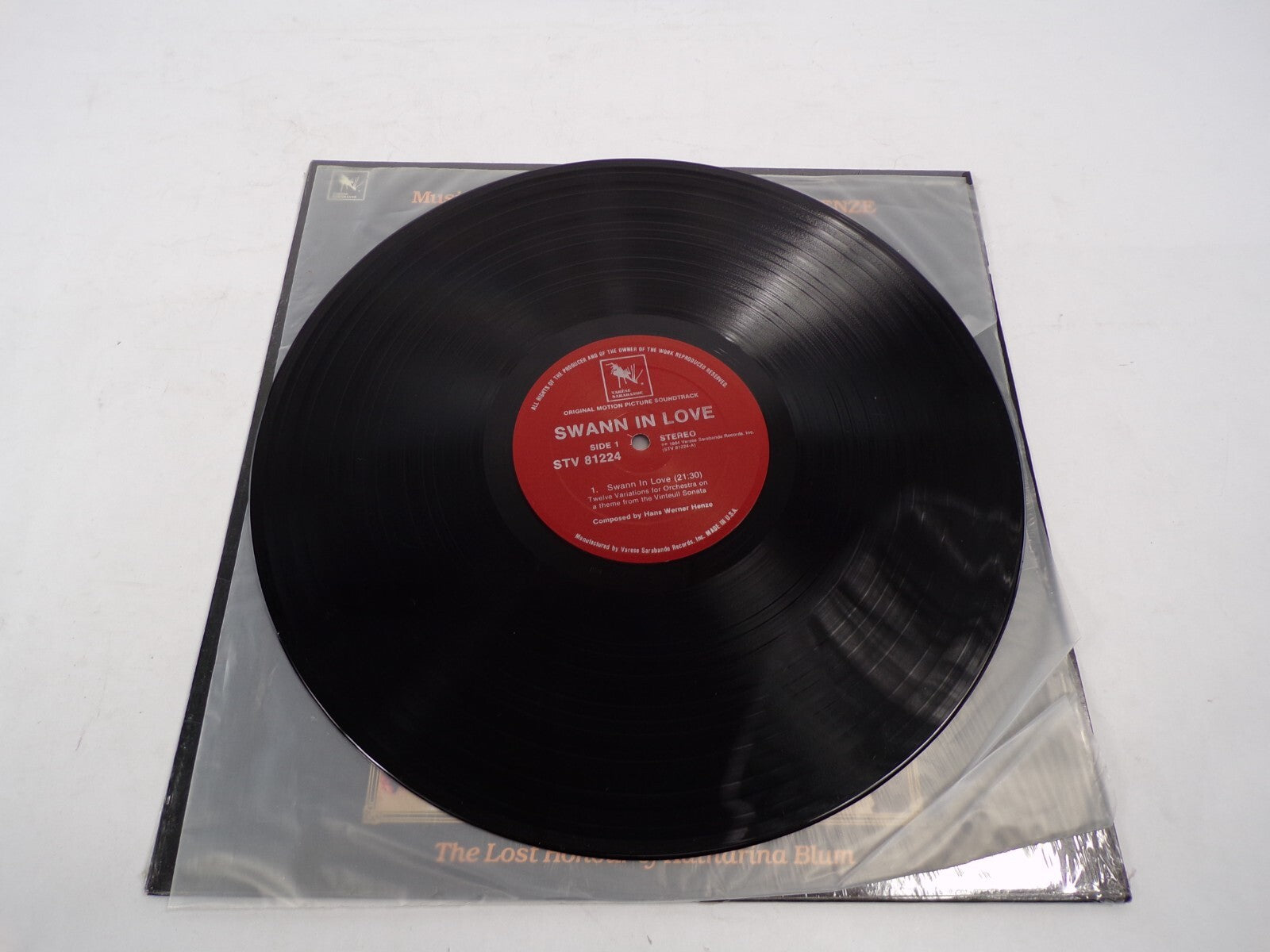 Music Composed by Hans Werner Henze Swann in Love Katharina Blum Vinyl Record