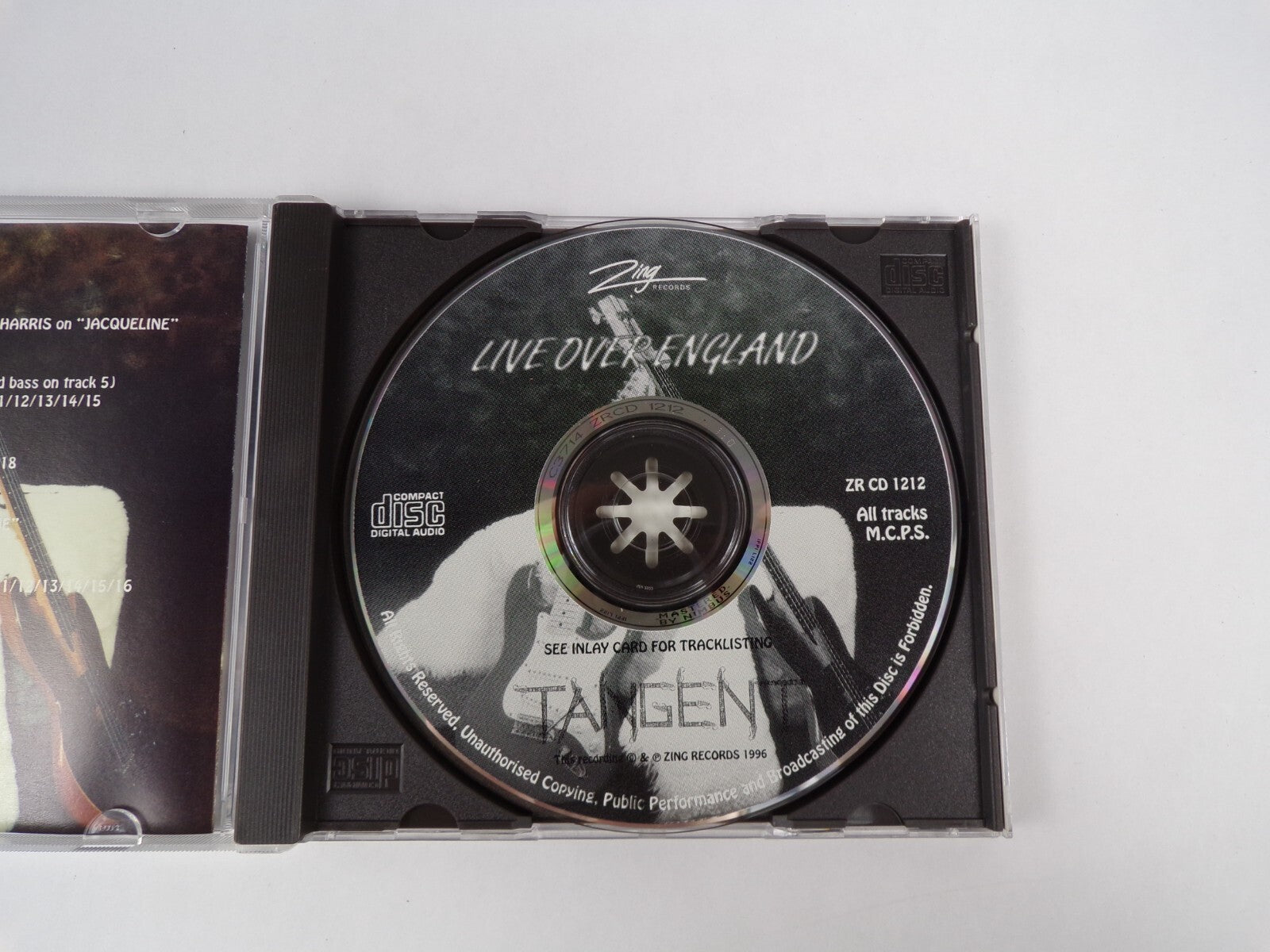Tangent Live Over England CD #11
