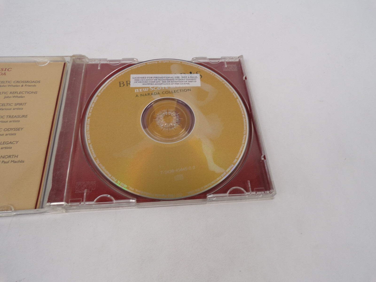 Brave Hearts New Scots Music A Narada CollectionLeaity Capercaillie Blair CD#71