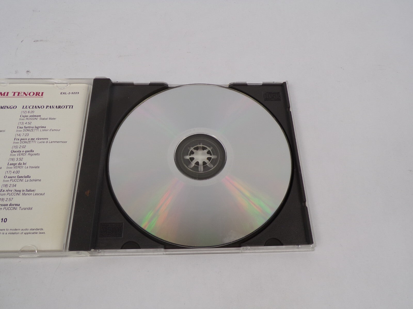 Carreras Domingo Pavarotti Excelsior De Miei Bollenti La Donna E Mobile CD#68