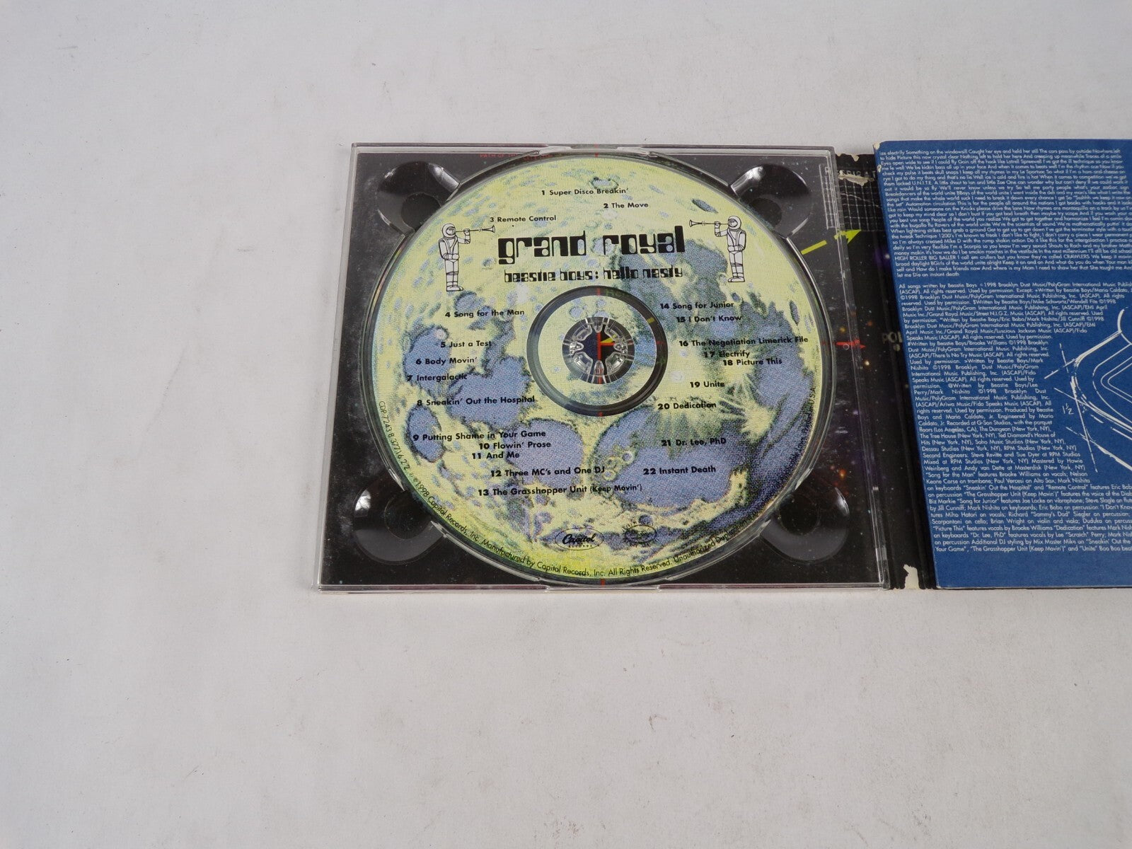Beasne Boys: Hello Nasty Super Disco Breakin' The Move Remote Control Song CD#15