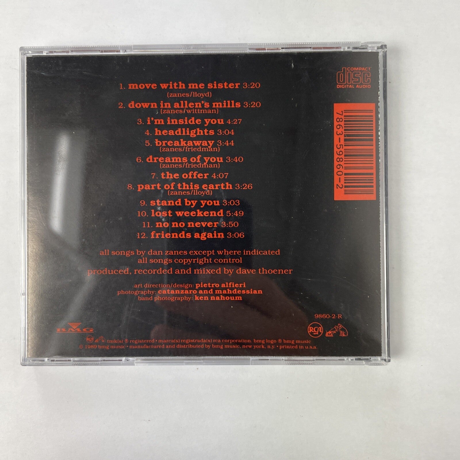 Del Fuegos - Smoking In The Fields CD #28