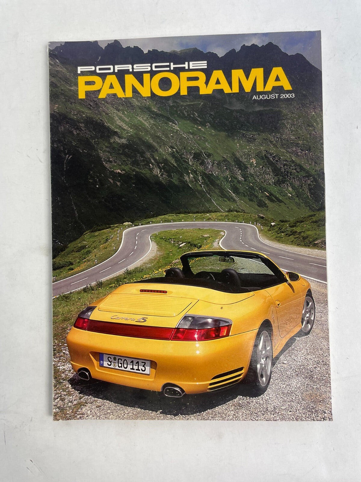 August 2003 Porsche Panorama Magazine