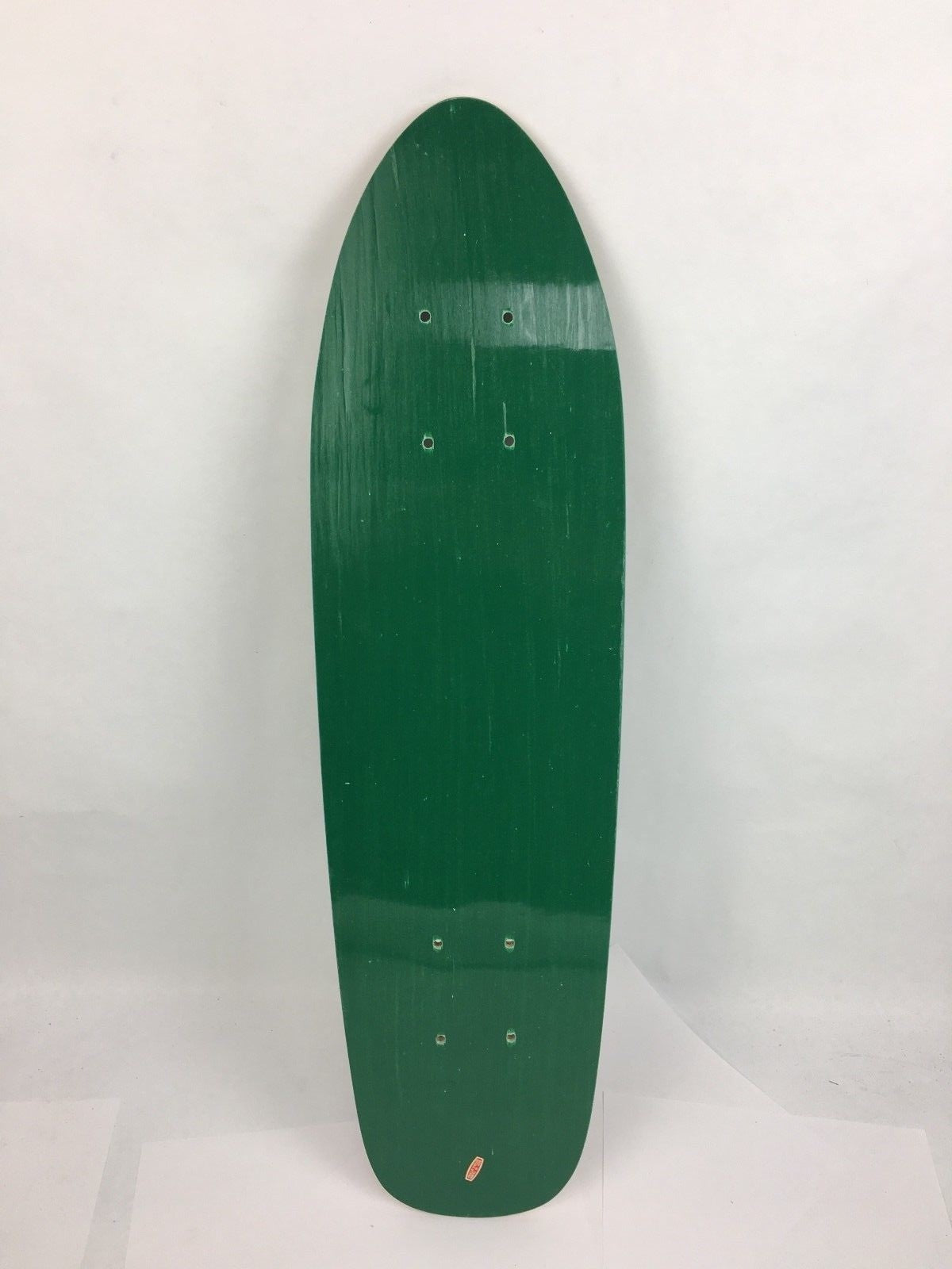MPI NOS fiberglass 25-inch old school funtail skateboard deck for slalom, cruising, and vintage skateboard collections.