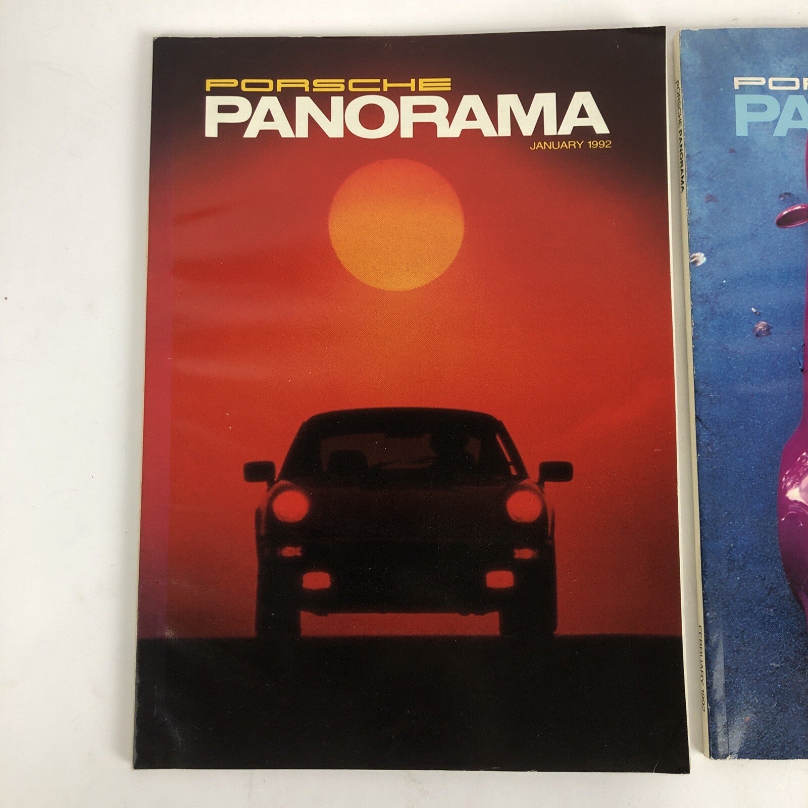 Porsche Club of America Panorama Magazine LOT - 12 issues 1992 Complete LOOK