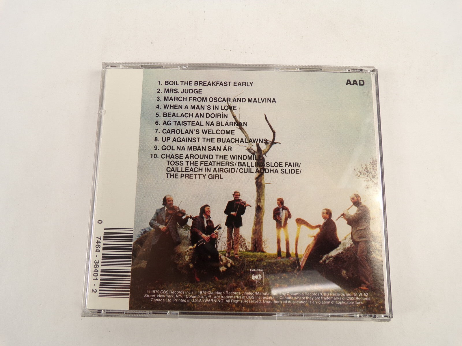 The Chieftains 9 Boil The Breakfast Early Mrs. Judge When A Man's In Love CD#52