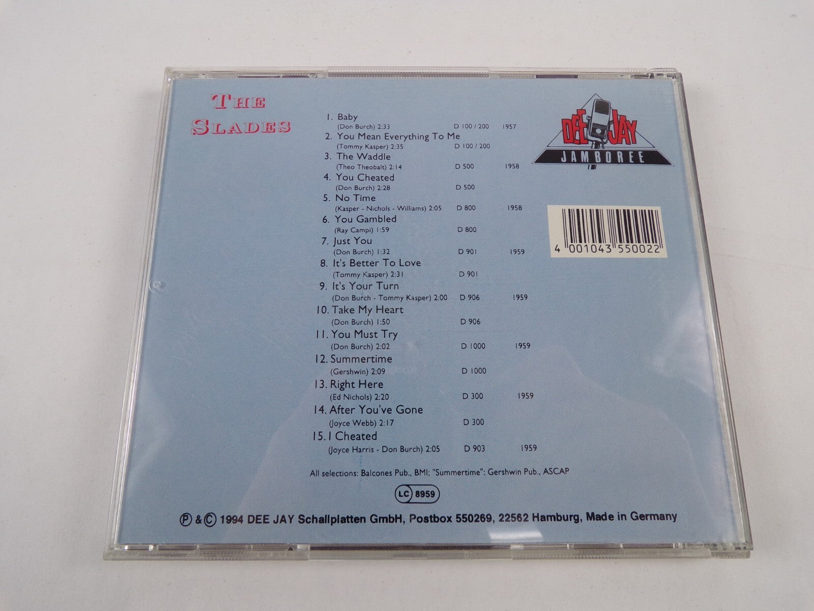 Dee Jay The Slades CD #18