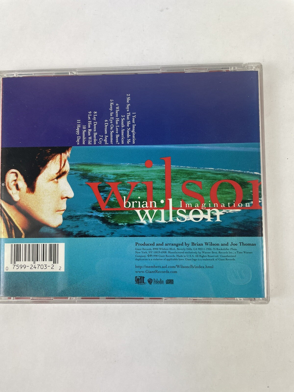 Brian Wilson - Imagination CD #3