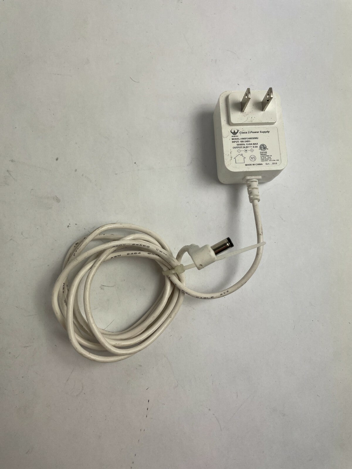 Genuine Huoniu HNBF240050WU ACAdapter Output 24 V 0.5 A Power Supply Adapter A75