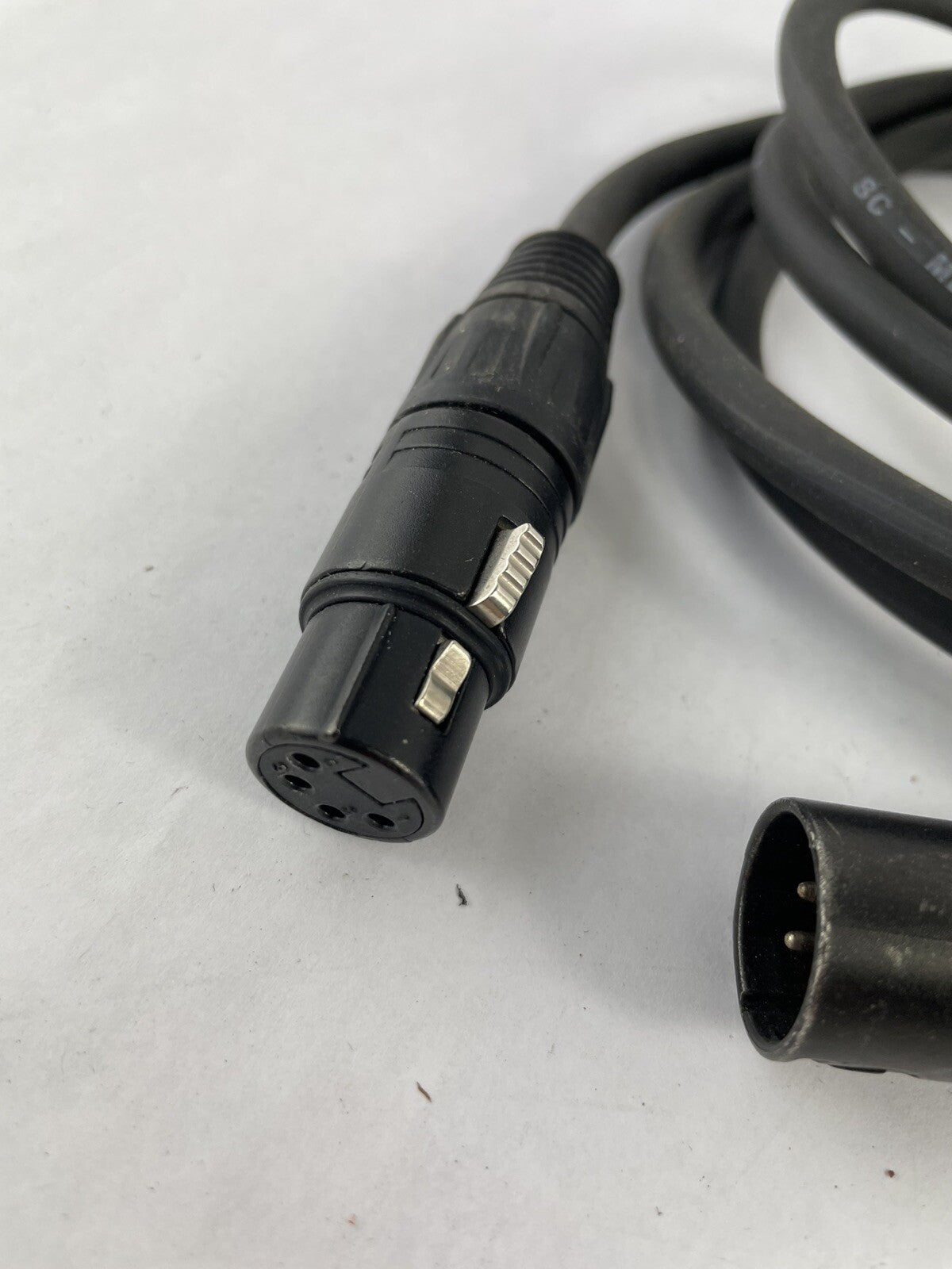 4 Pin DC Power Cable 10FT MeridianSP215 Neutrik FLEXIBLE XLR Lead Male Female