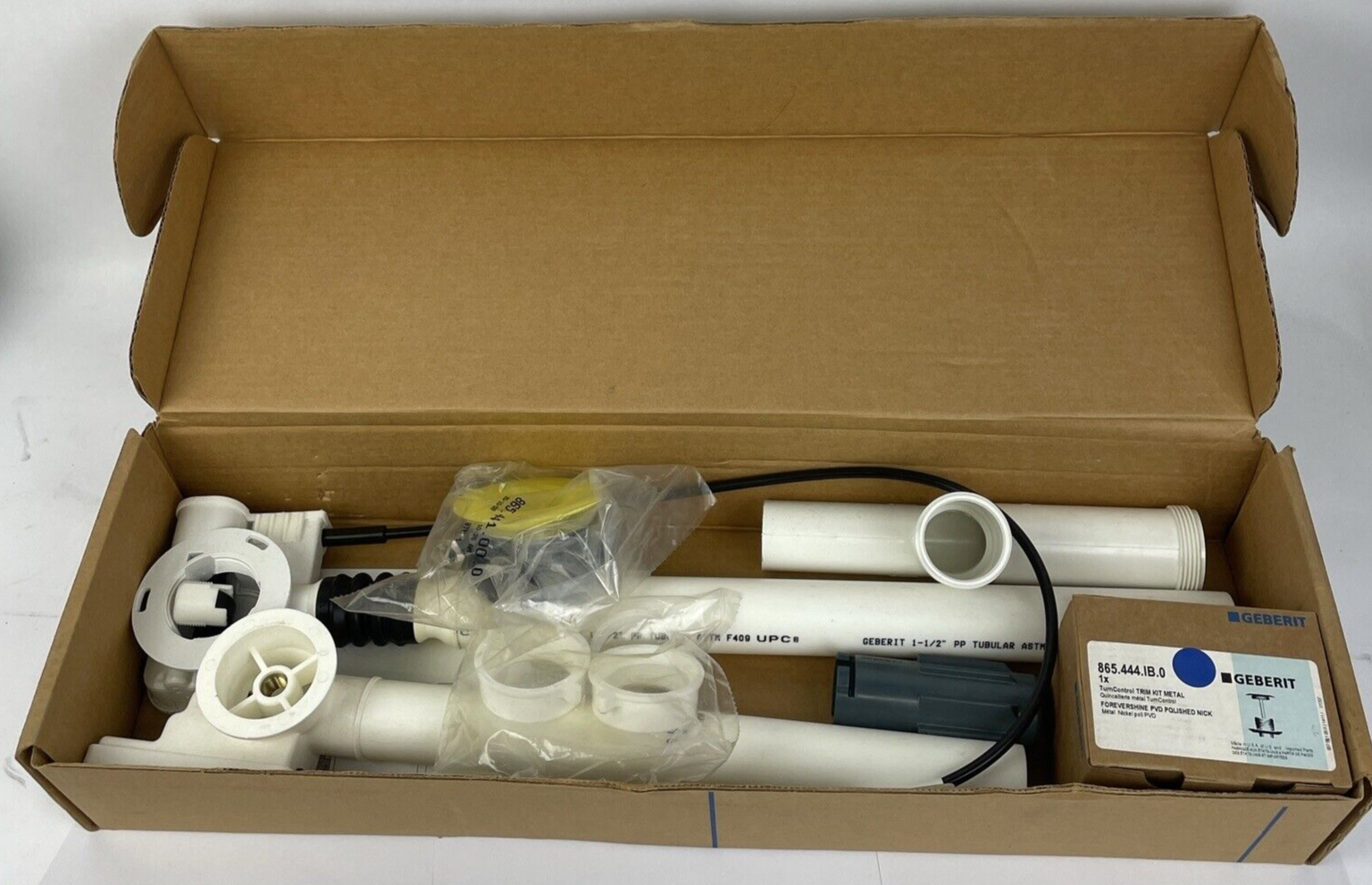 OEM Geberit 151.605.IB.1 Push Control BWO in Polished Nickel - NOS