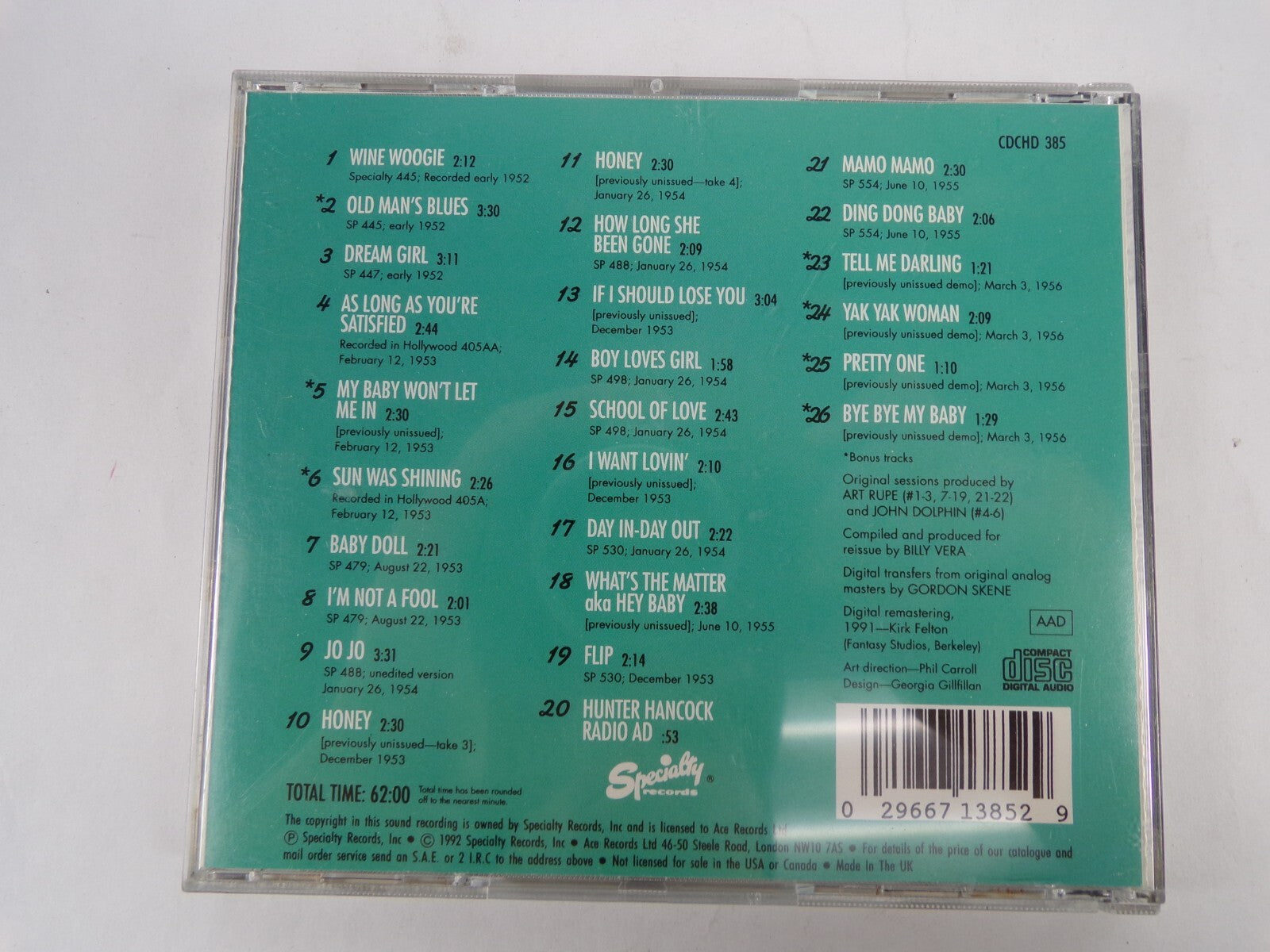 Marvin & Johnny CD #27