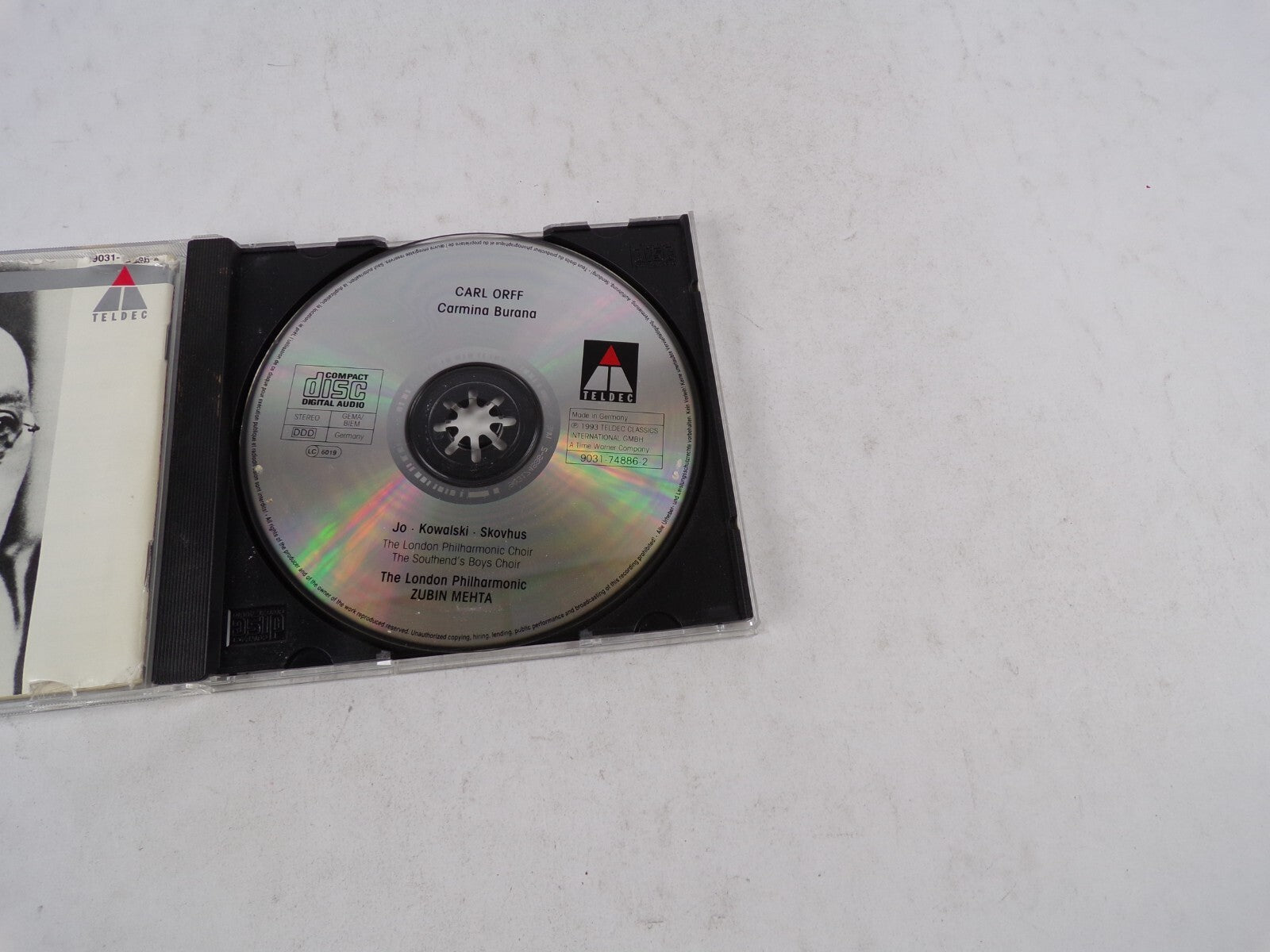 Carl Orff Carmina Burana Zubin Mehta Jo Koowalski Skovhus The London Phi CD#34