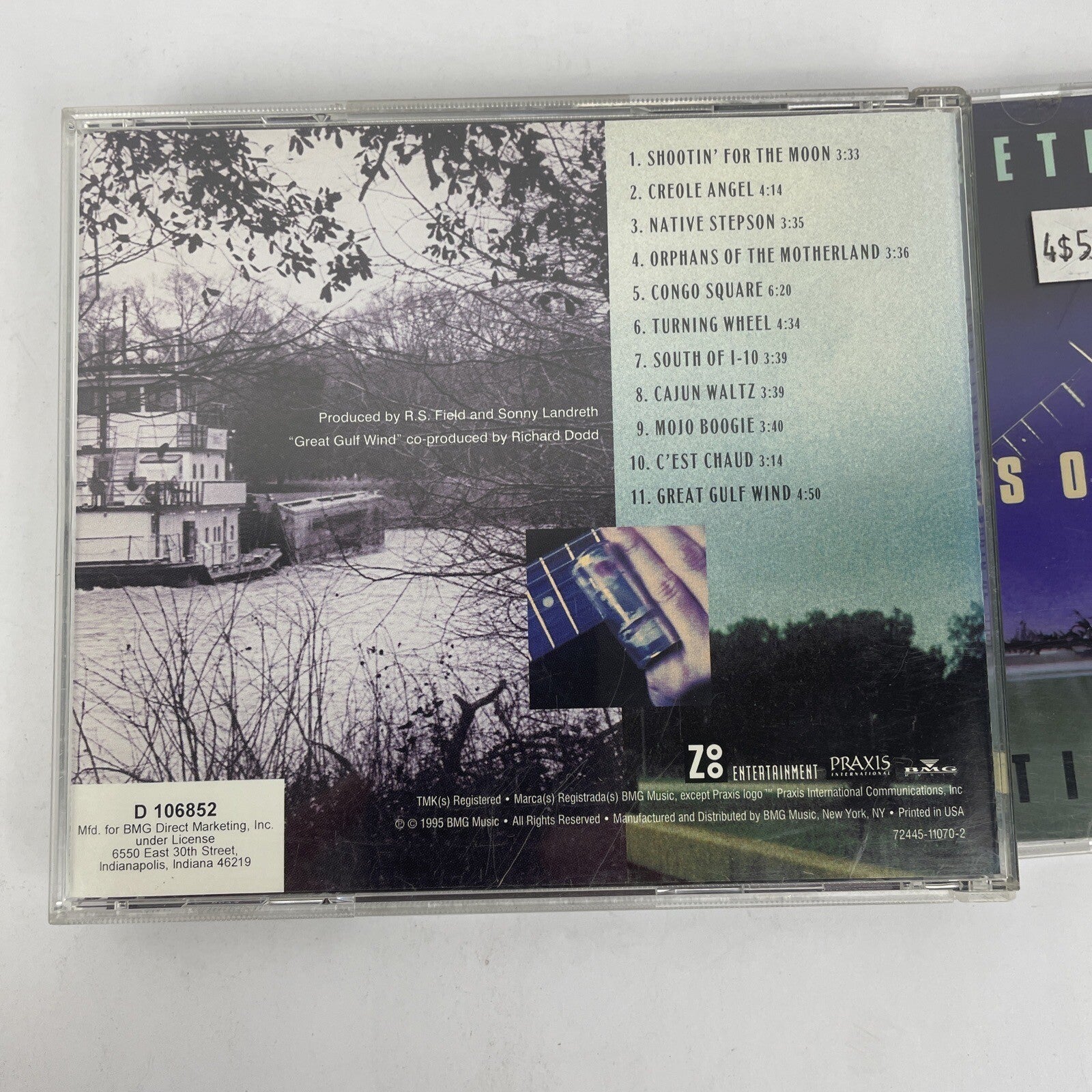 2 x SONNY LANDEREITH South Of I-10 + Prodigal Son the Collection Audio CD - L