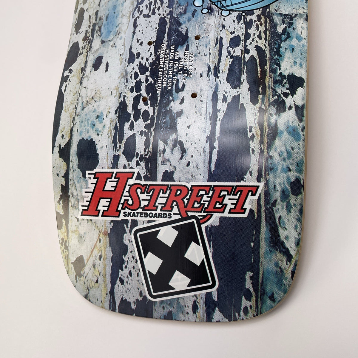 H-Street Art Godoy Killer Hybrid Barracuda skateboard deck made in USA