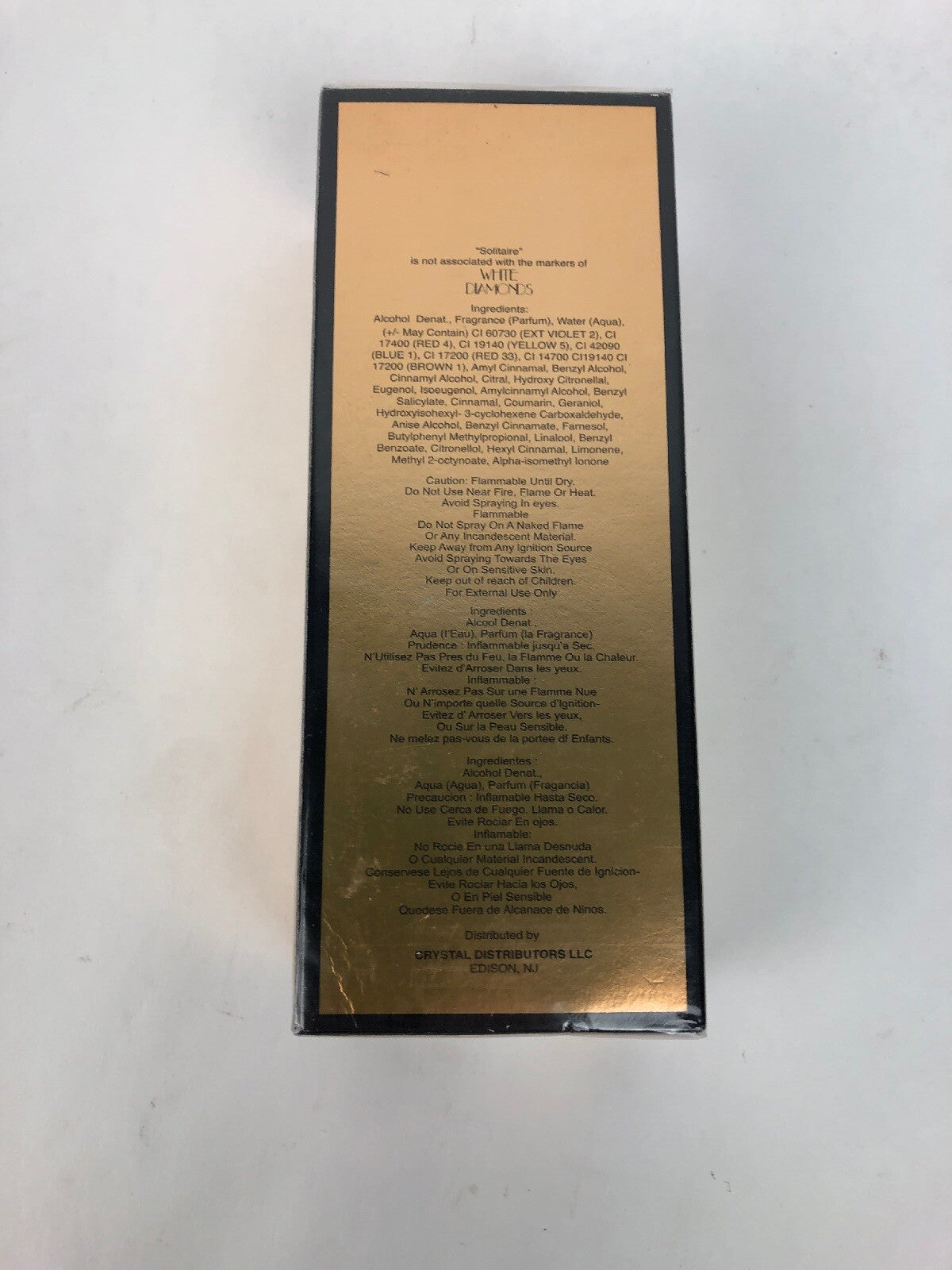Sealed Solitaire Pour Femme Designer Collection Women Parfum EDP Spray 3.4 oz