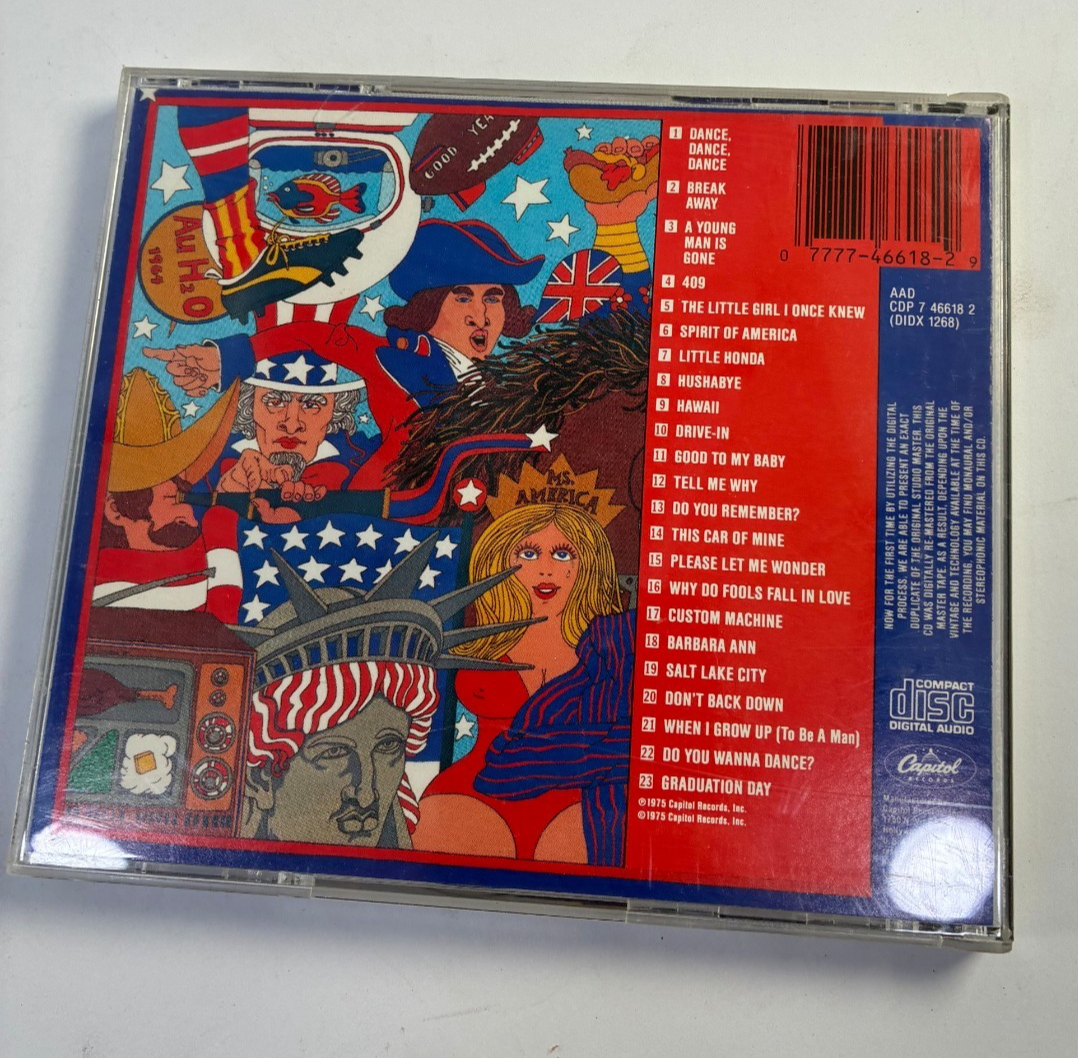 Spirit Of America The Beach Boys Capitol Records CD 1987
