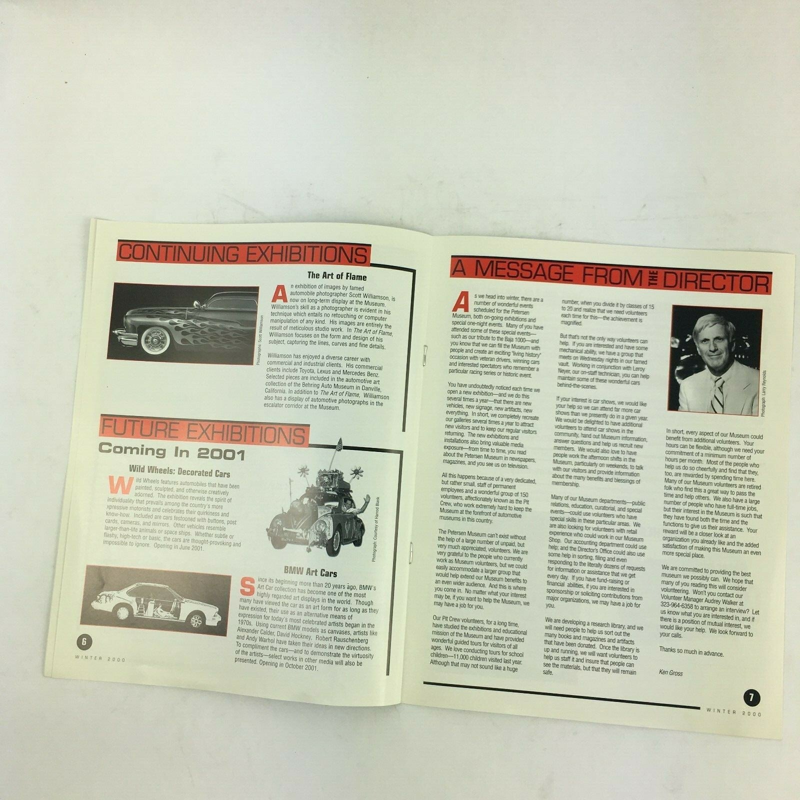 Winter 2000 Petersen Quarterly Fantasy & Fins The Artist and the Automobile