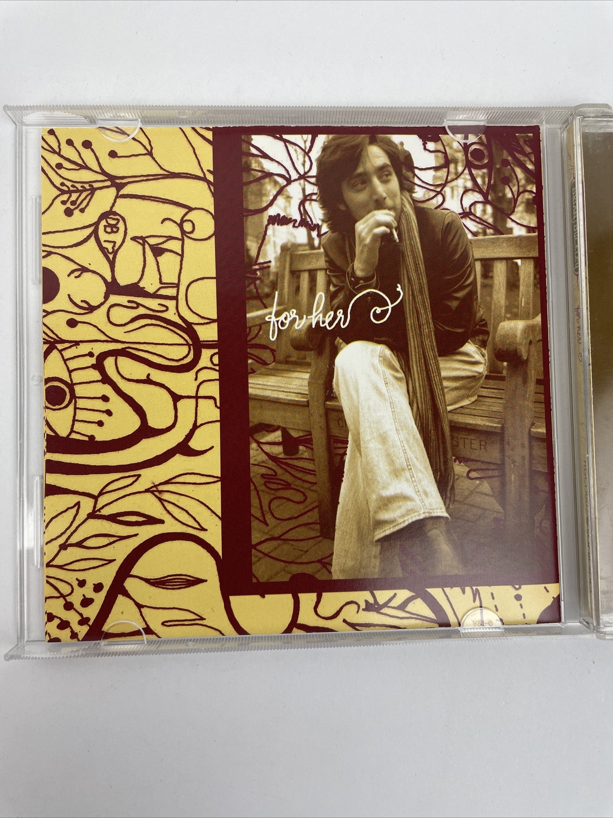 BRIAN BUCKLEY " FOR HER " CD PROMO DISC 2007 SONIC 360 Records - 2007 BC