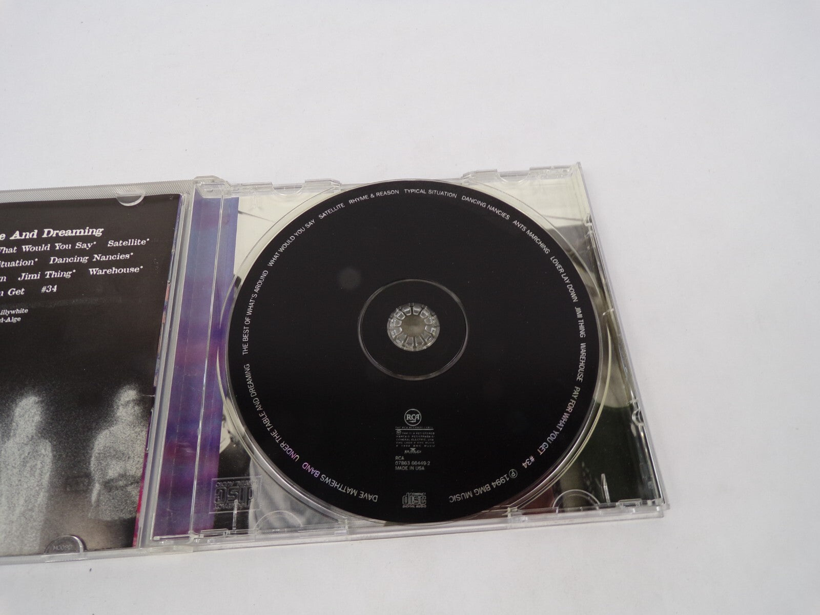 Dave Matthews Band Under The Table And Dreaming The Best Of What's Around CD#63