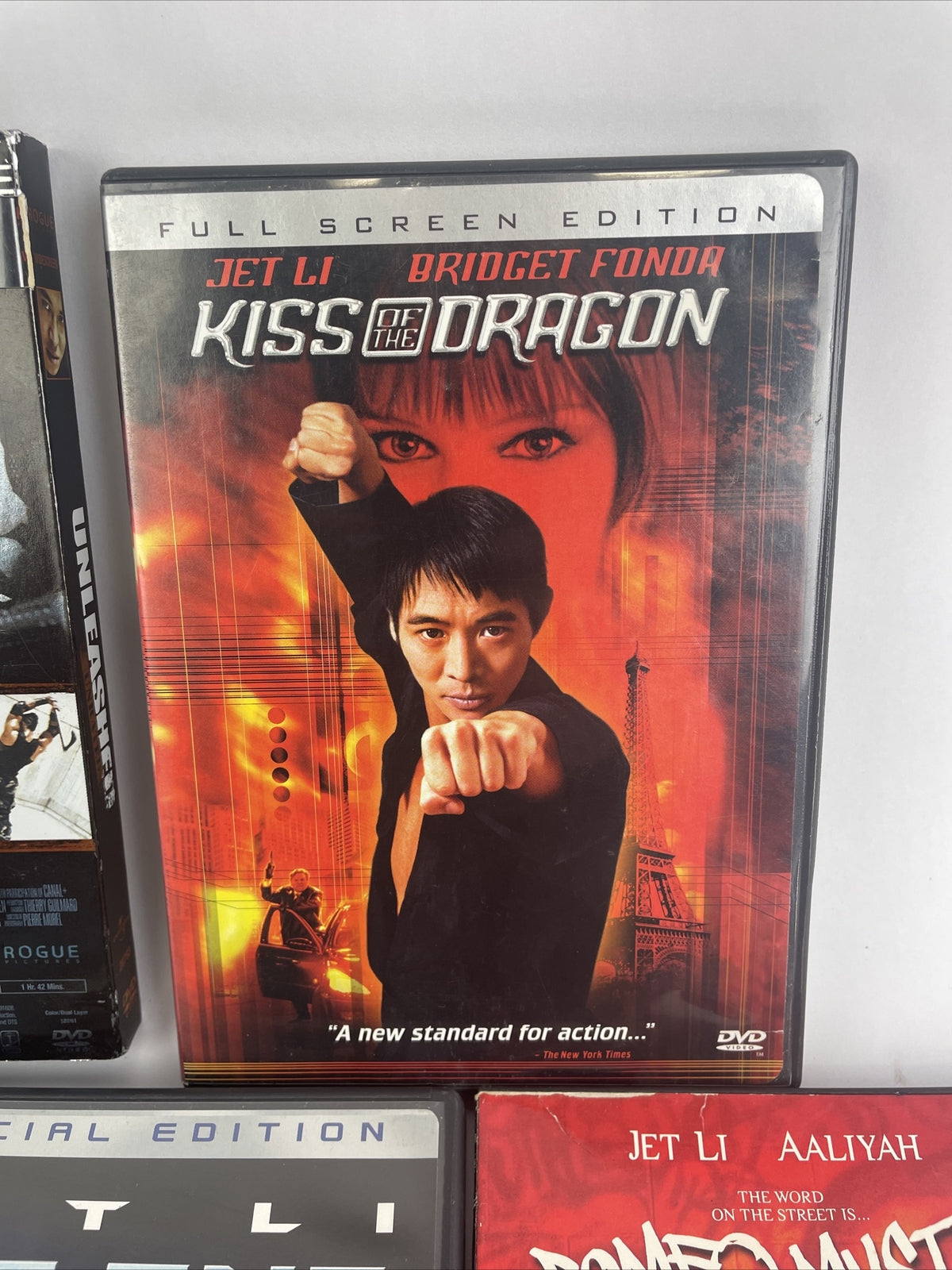 5 x Jet Li DVD Lot Contract Killer - THE ONE - Romeo Must Die - Unleaeshed -KOTD