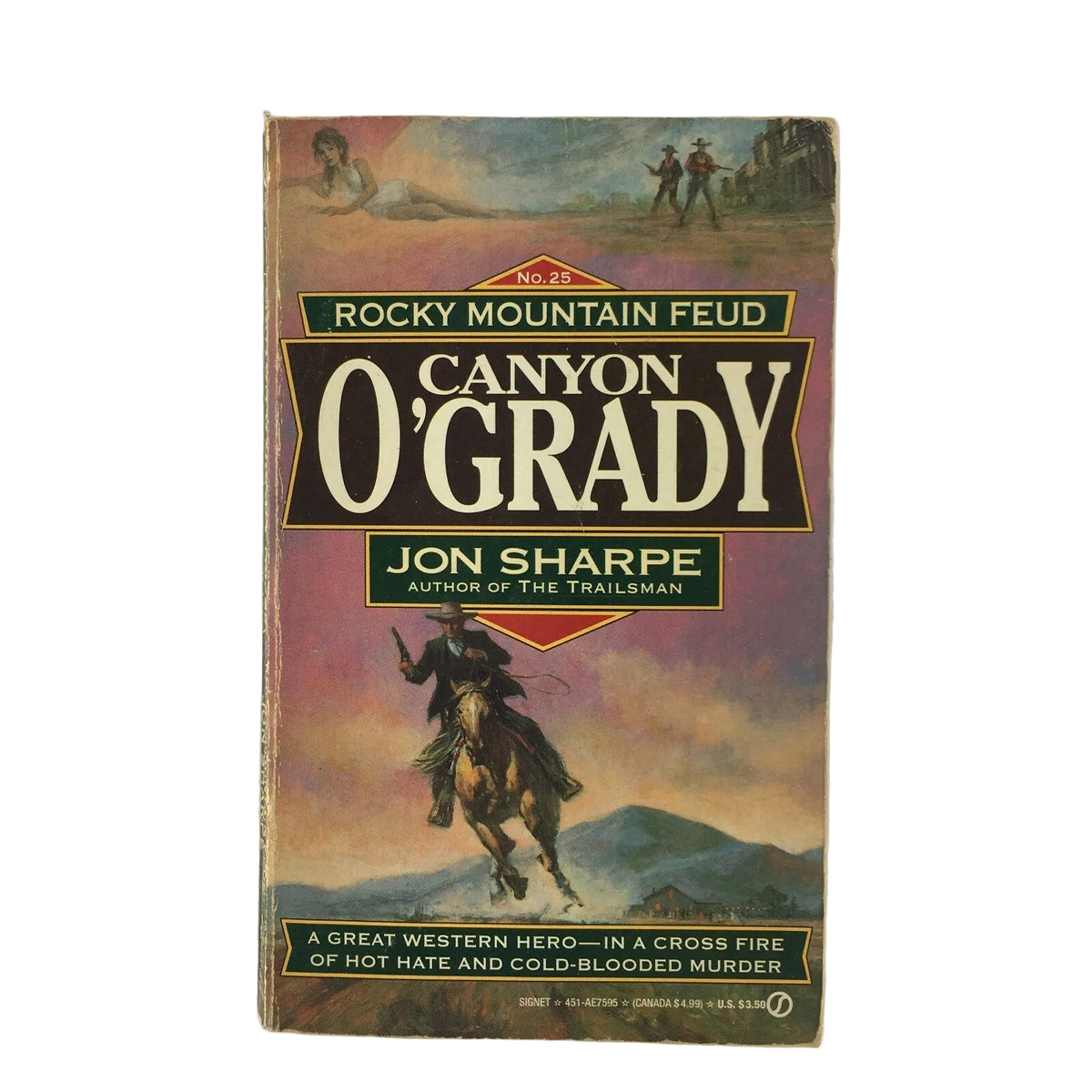 Rocky Mountain Feud Canyon O'Grandy Jon Sharpe Author of the Trailsman