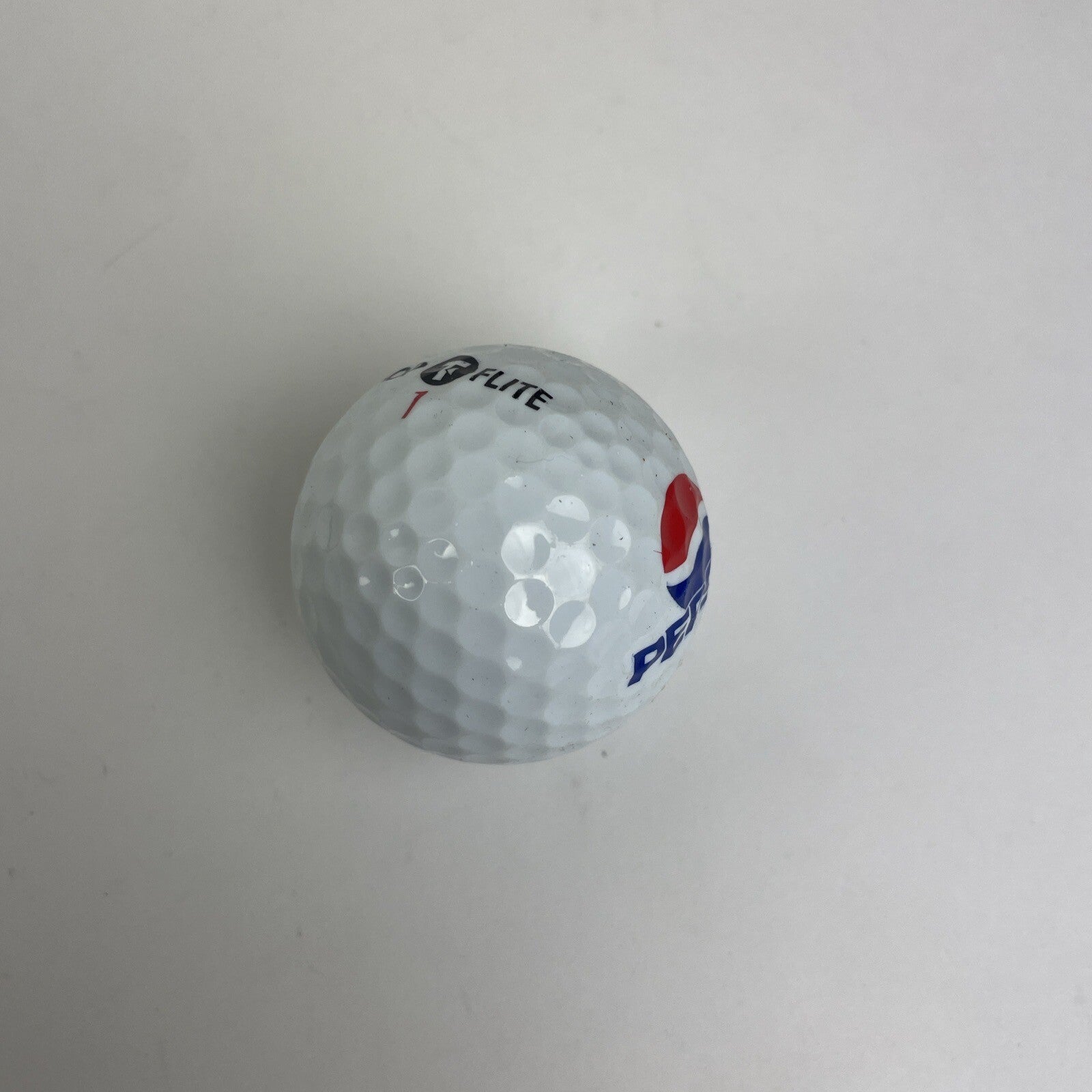 Vintage Pepsi Logo Golf Ball Top Flite XL Distance 2005 Advertising Collectible