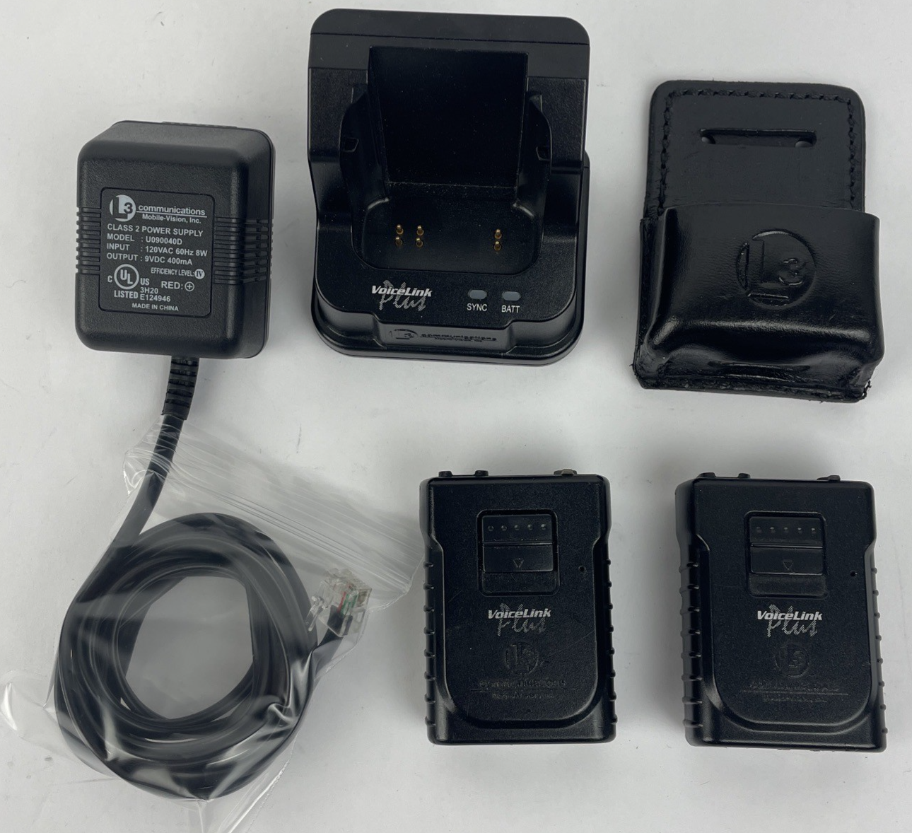 L3 MOBILE VISION VOICELINK PLUS MV-VLP2-2.4DS CHARGING DOCK WITH CHARGER - LOOK