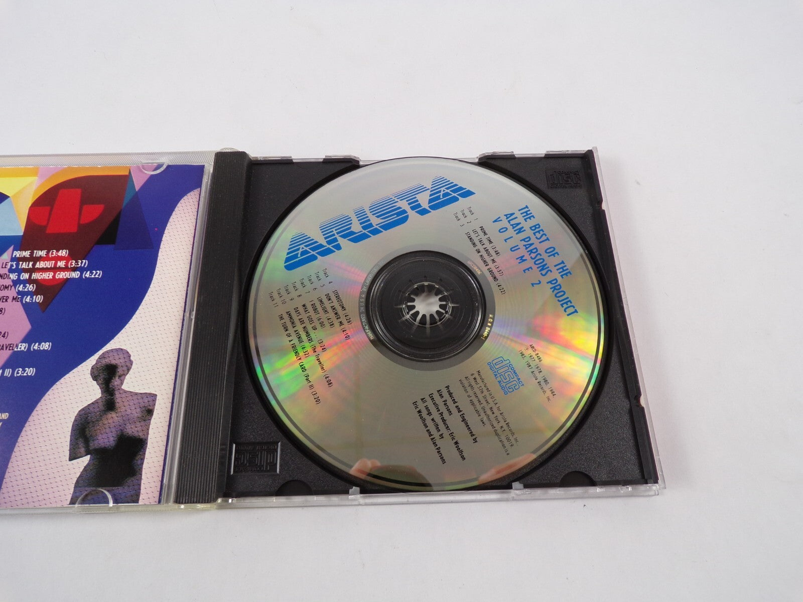 The Best Of The Alan Parsons Project Volume2 Prime Time Let's Talk About MeCD#45