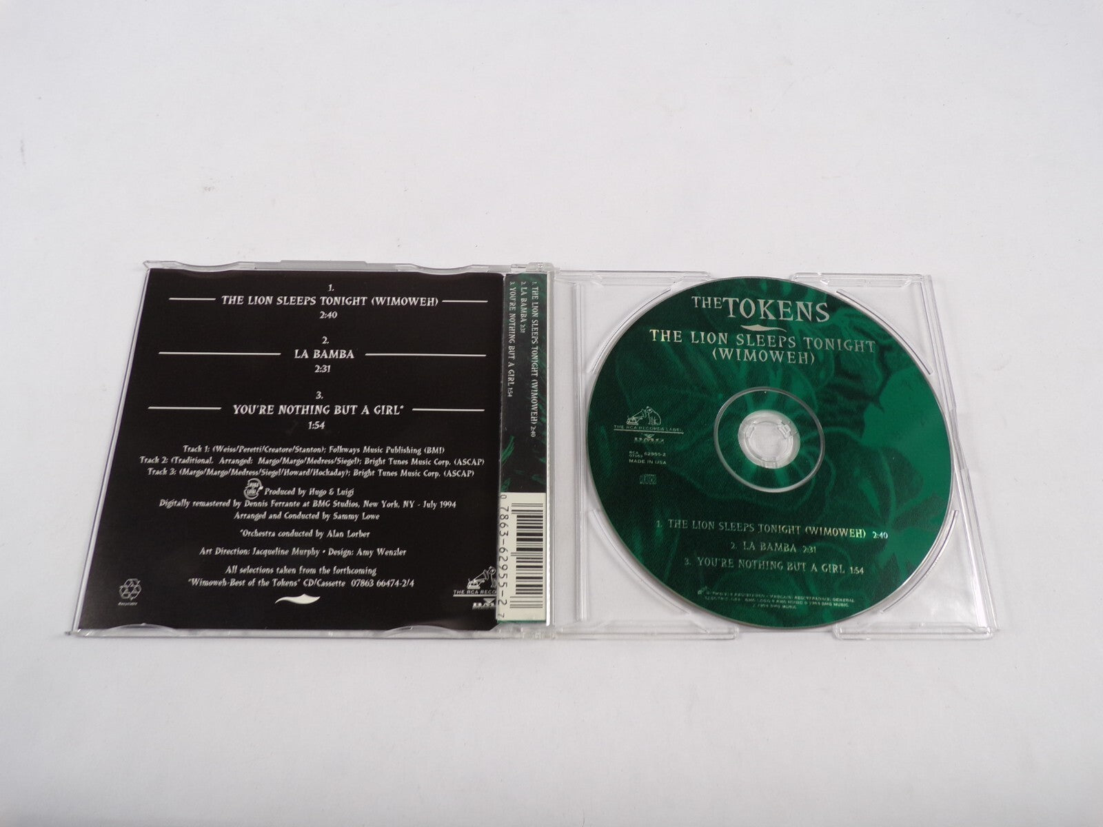 The Tokens The Lion Sleeps Tonight ( Wimoweh ) La Bamba You're Nothing But ACD#2