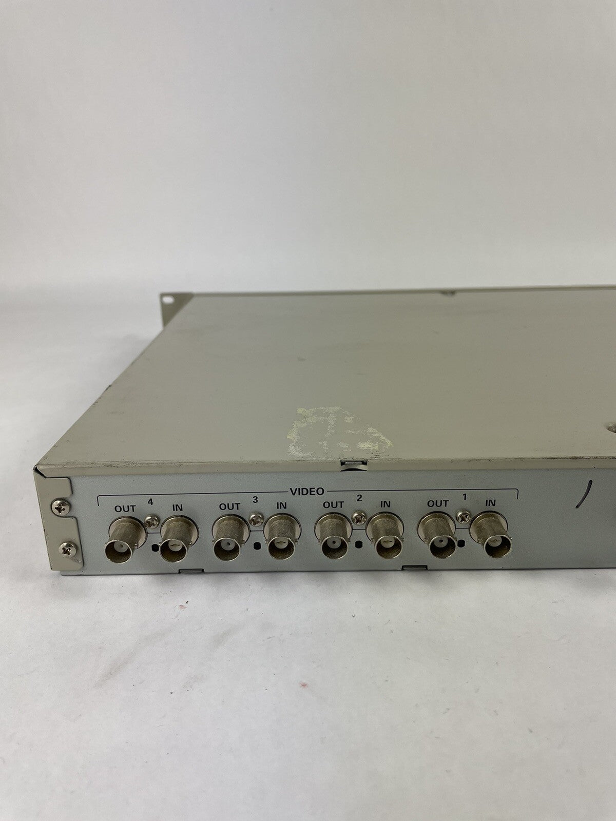 Panasonic WJ-MS424 Quad System 4CH Input Color Digital Video Multiplexer Rack