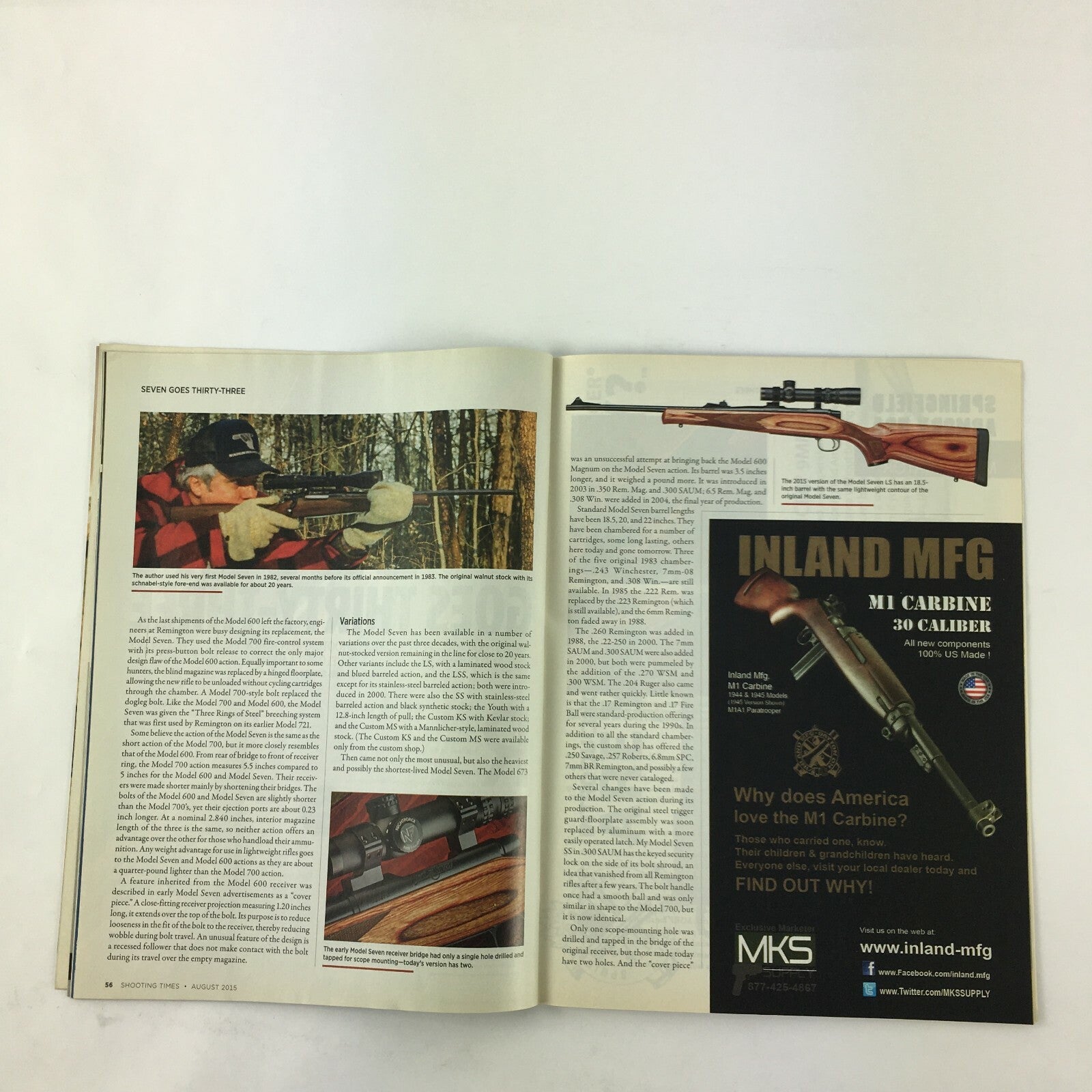 August 2015 Shooting Times Magazine 10mm P220 Enduron Technology New P220 10mm