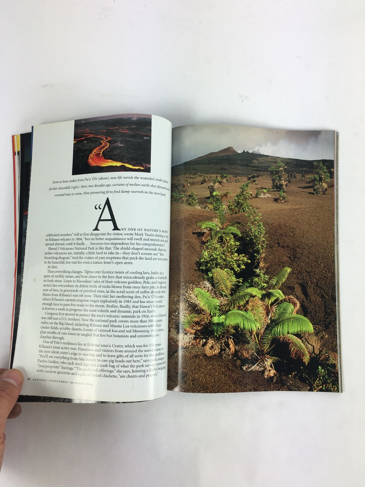 October 2004 NationalGeographic Magazine Red Hot Hawaii Elko Nevada New Old West