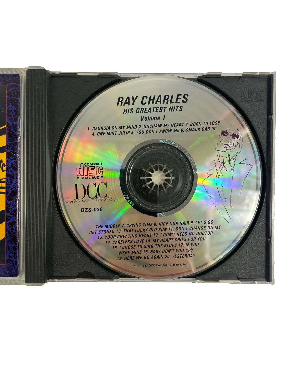 Ray Charles Inthology Greatest Hits Georgia On My Mind Unchain My Heart CD#14
