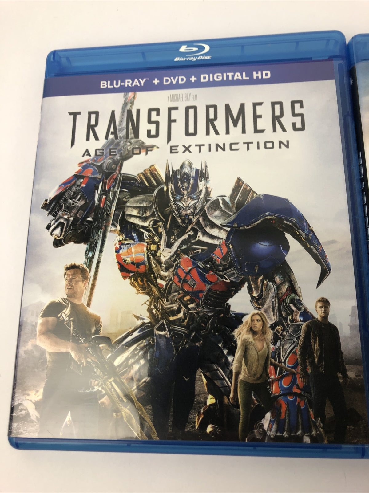 Lot of 3 - Transformers- Revenge Of The Fallen - Age Extinction 2 Blu-ray Discs