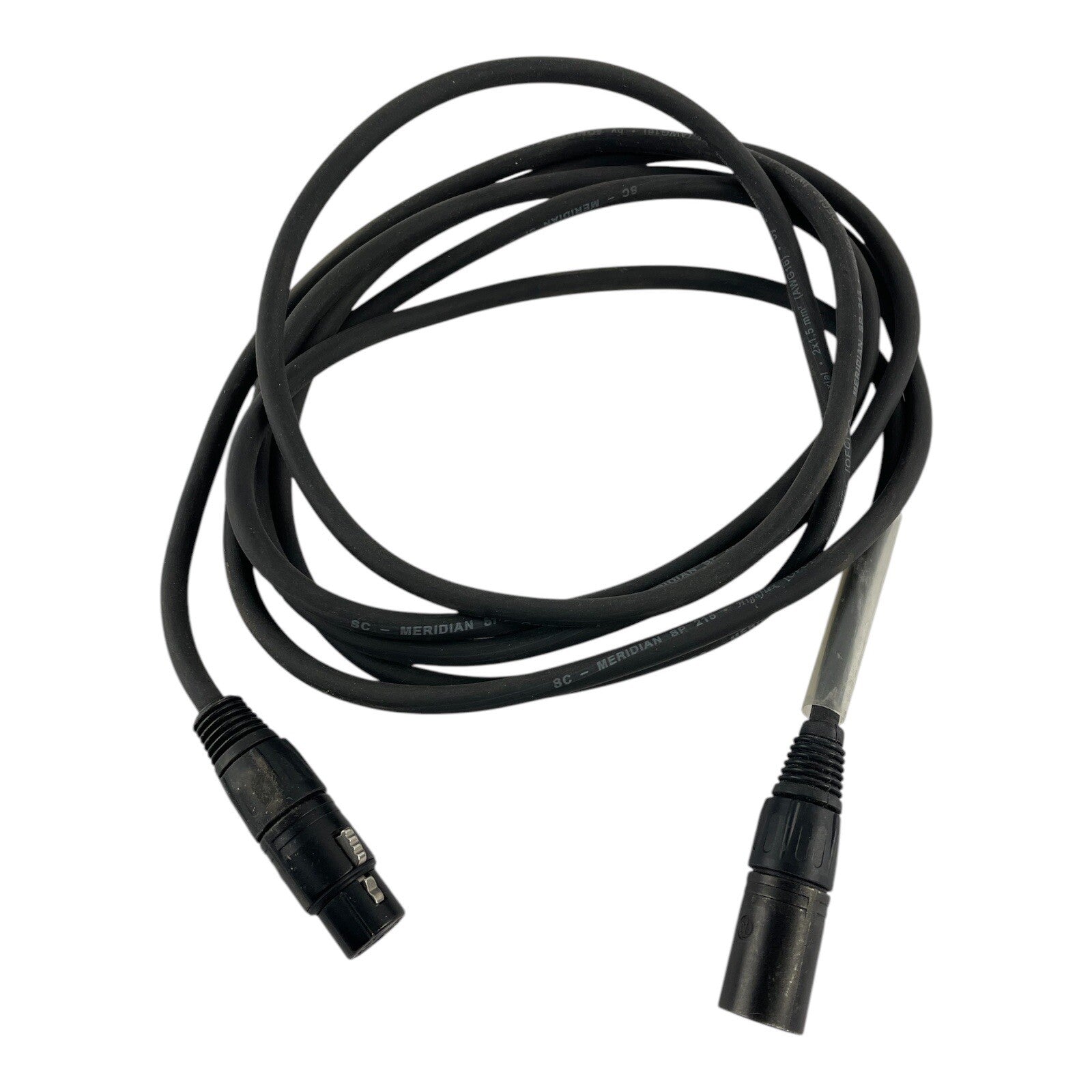 4 Pin DC Power Cable 10FT MeridianSP215 Neutrik FLEXIBLE XLR Lead Male Female