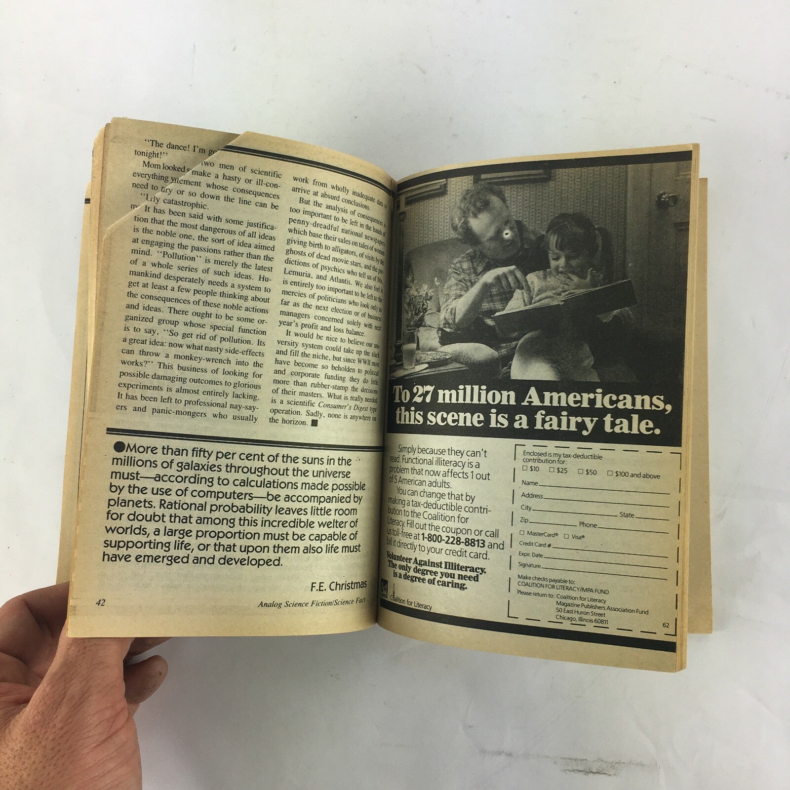 October 1984 Analog Science Fiction Fact Magazine Eric Vinicoff Windrider George