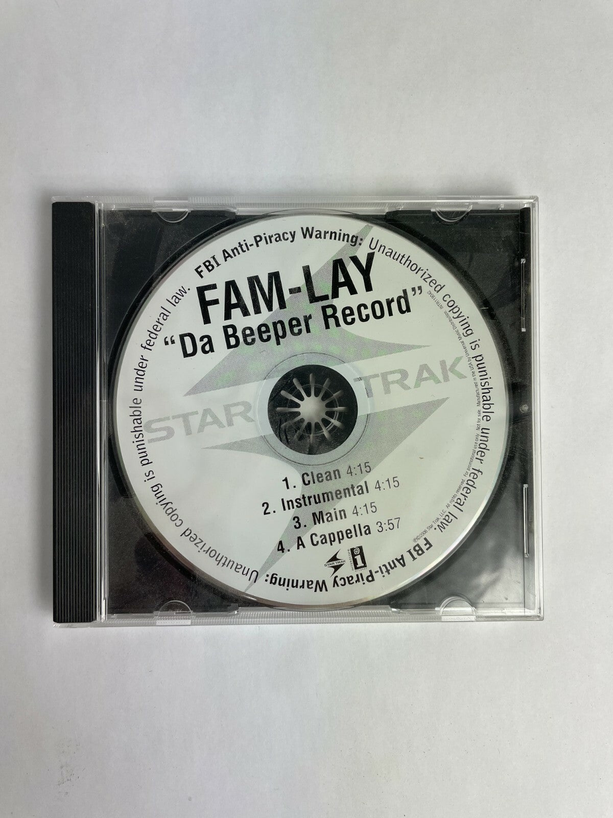 Fam-Lay Da Beeper Record Disc Q12