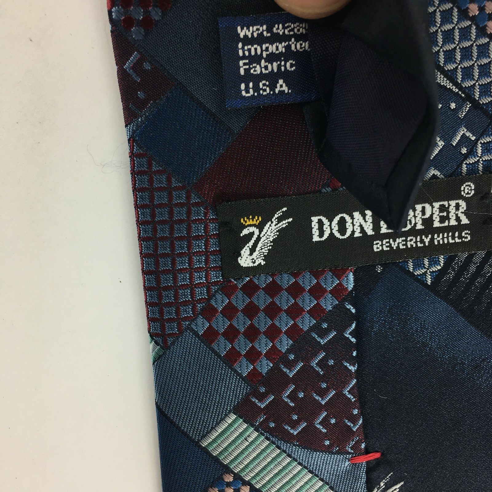 Genuine Donloper 95% Silk Handmade Stylish Formal/Casual Tie Multi Coloured