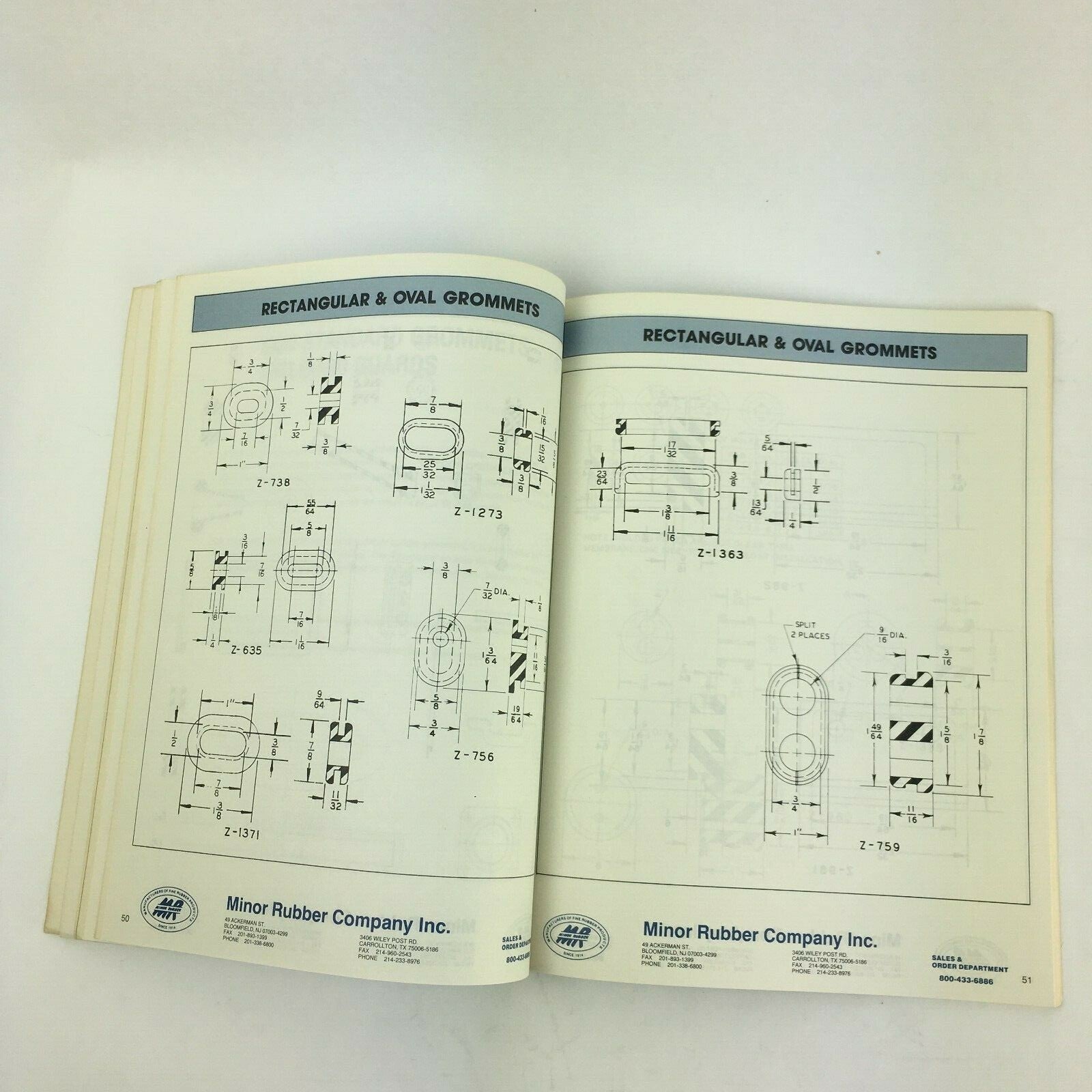 Rubber/Insulation Grommets Minor Rubber Manual