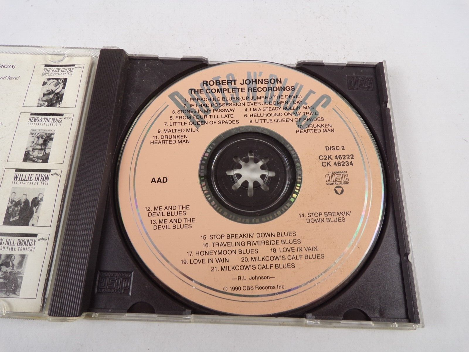Robert Johnson The Complete Recordings From Four Till Late Malted Milk CD#25
